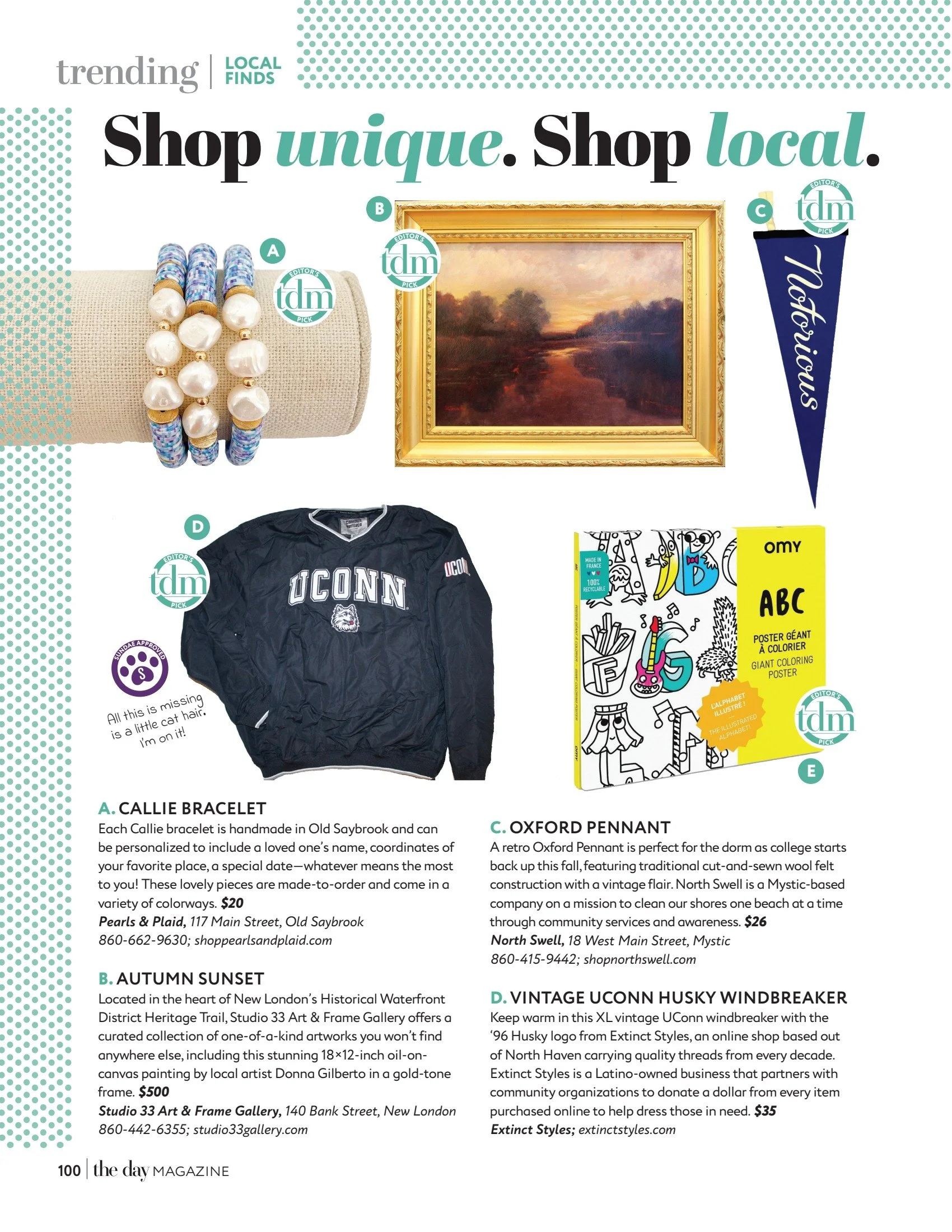 Local finds | The Day Magazine, September 2022