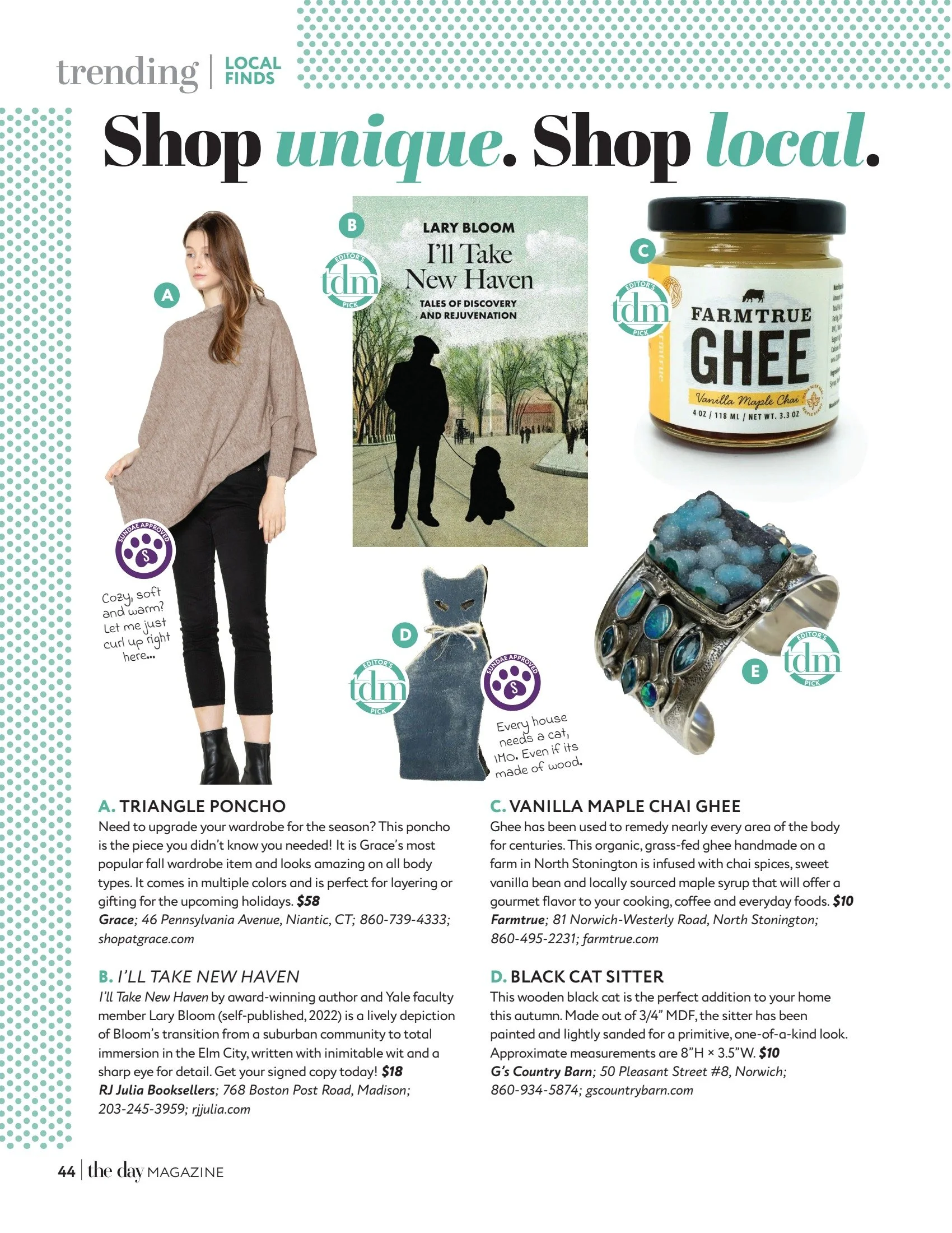 Local finds | The Day Magazine, November 2022