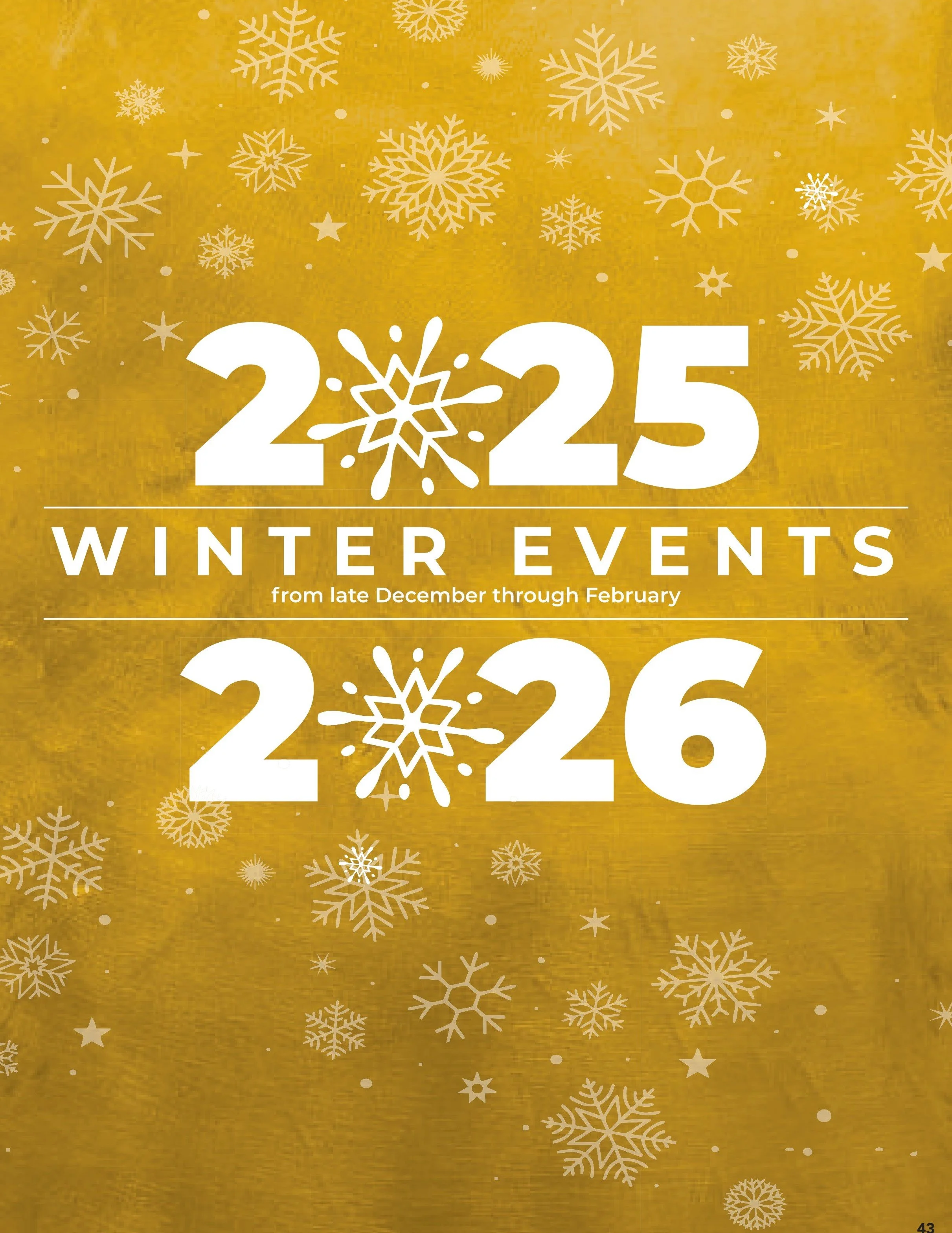 Events calendar | On the Shoreline, December 2025