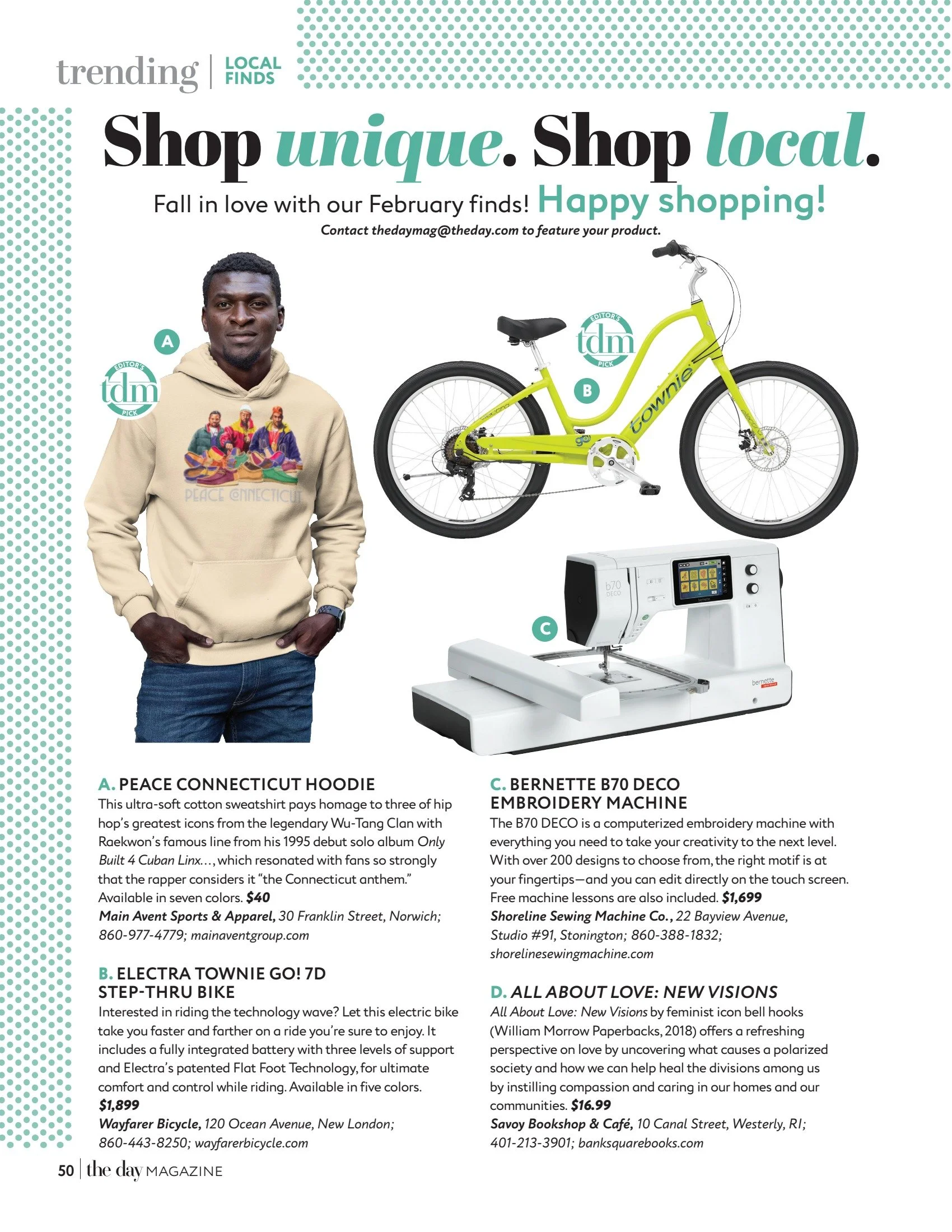 Local finds | The Day Magazine, February 2023