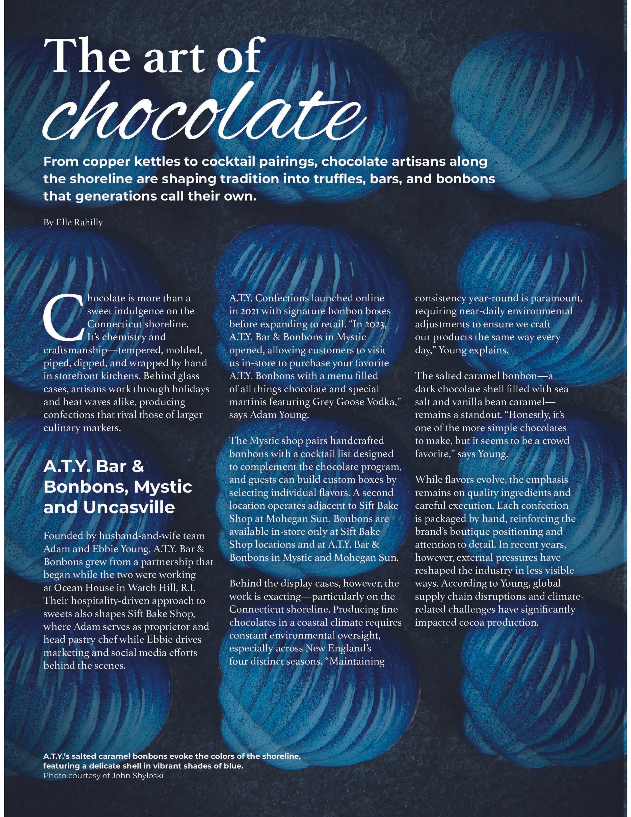 The art of chocolate | On the Shoreline, April 2026