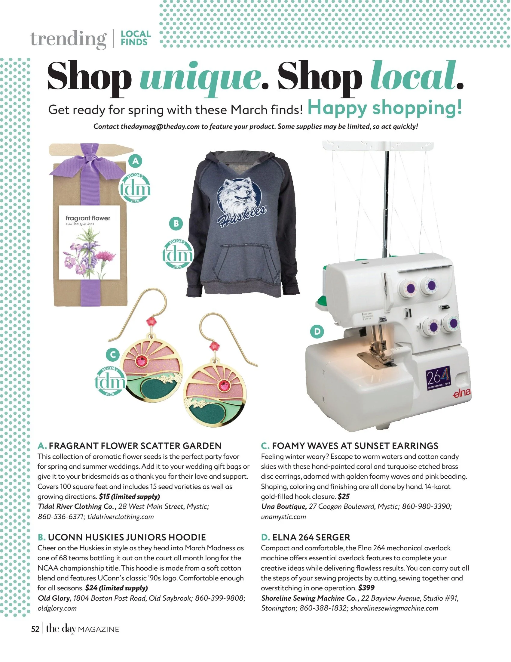 Local finds | The Day Magazine, March 2023