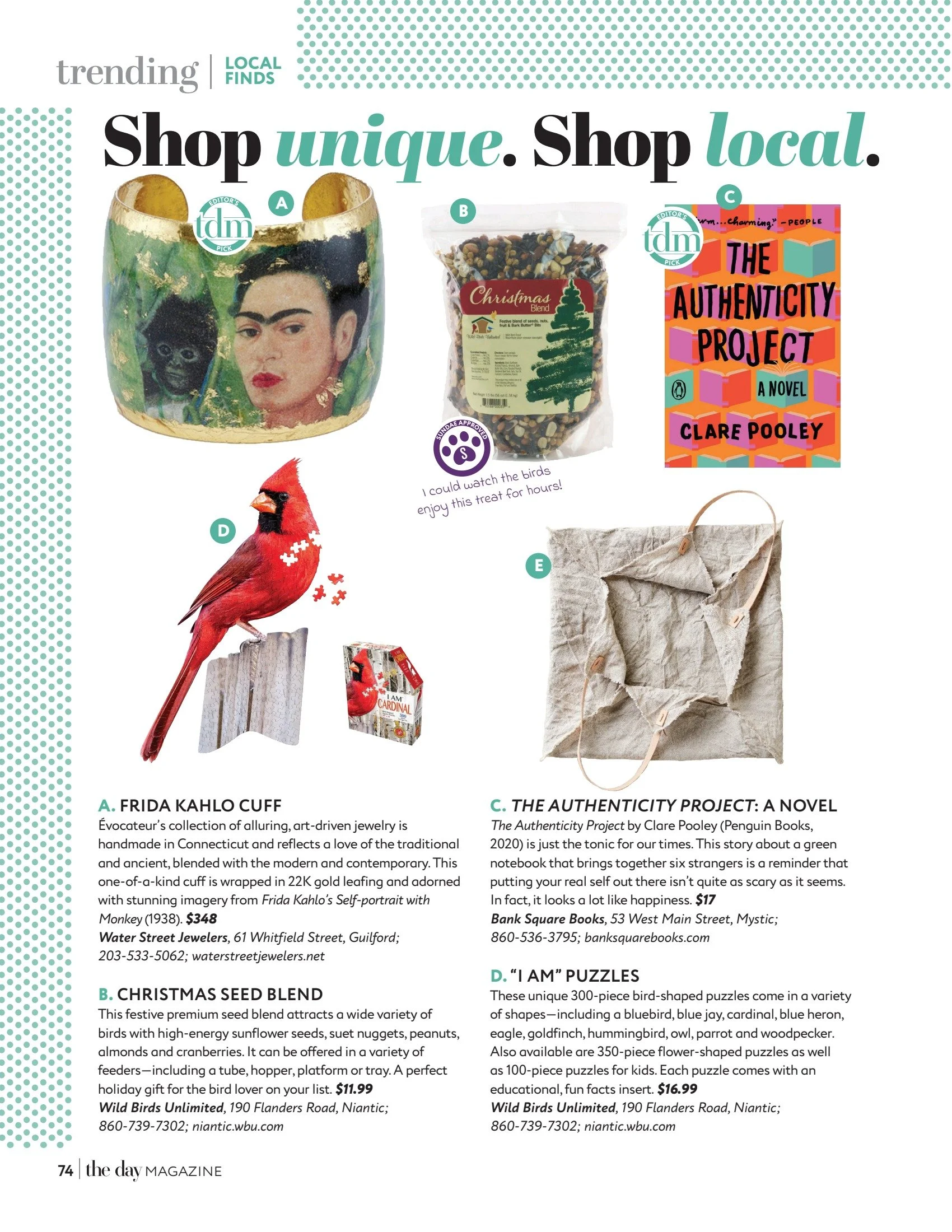 Local finds | The Day Magazine, December 2022