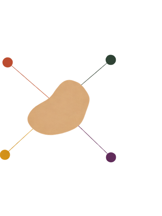 Illustration representing bringing different perspectives and evidence together.