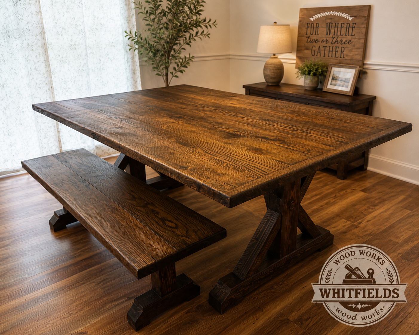 Custom Farmhouse Dining Table