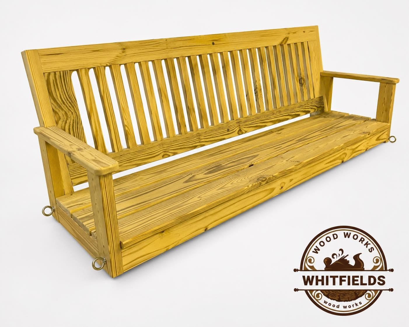 6-Foot Handcrafted Farmhouse Porch Swing