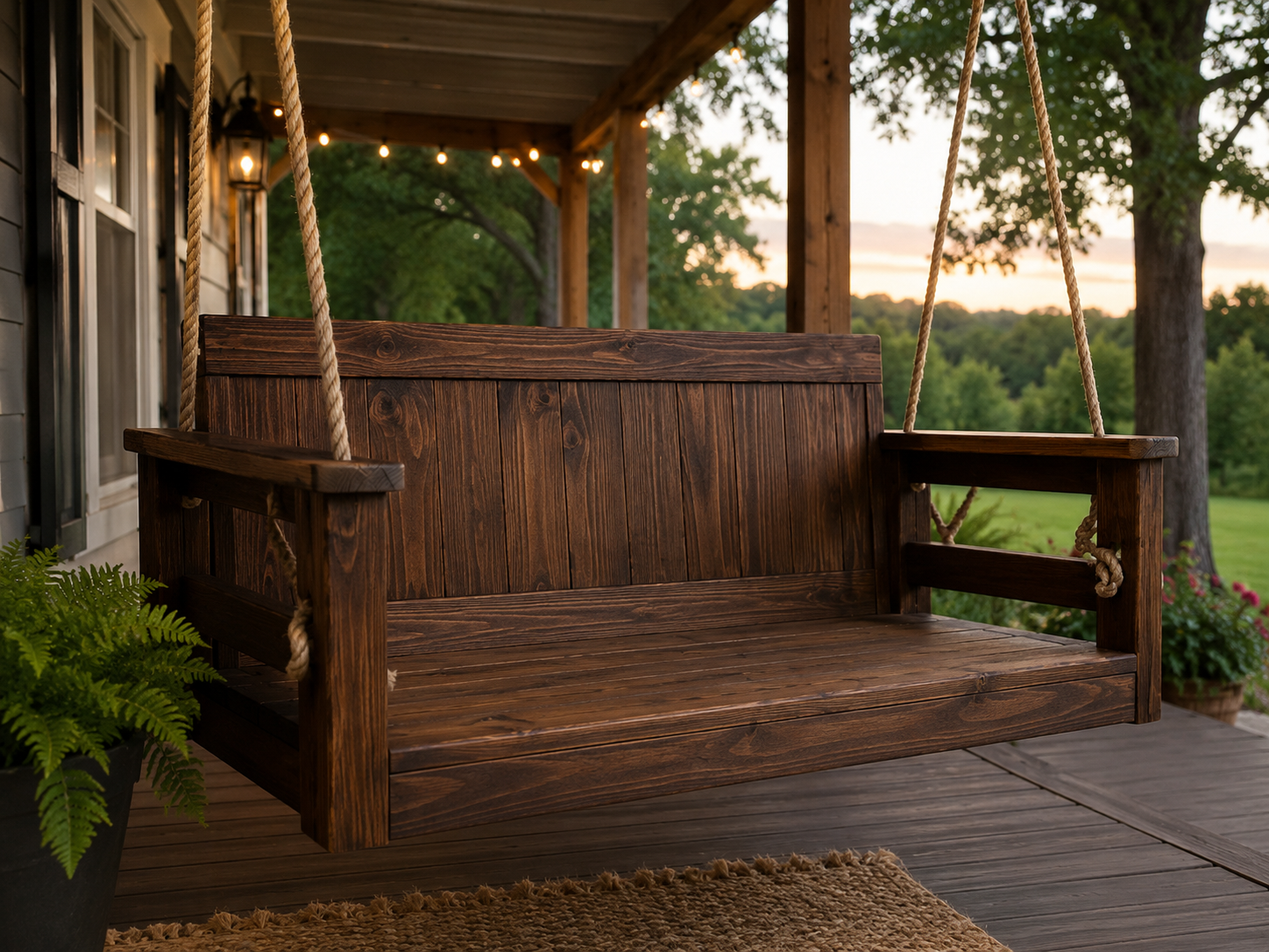 Farmhouse Porch Swing