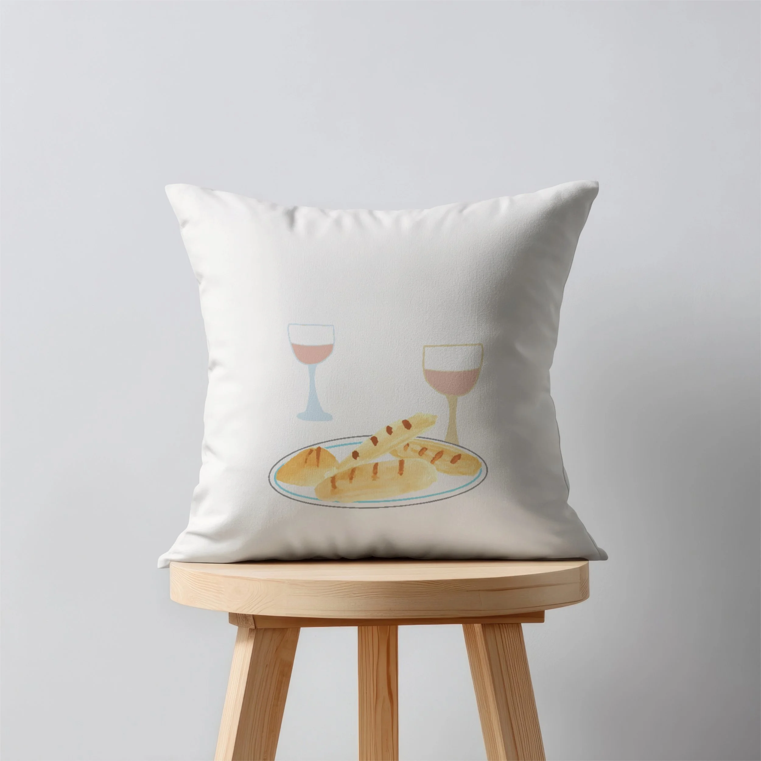 Bread Love - 
Fresh bread, a little wine and the pleasure of slowing down. A whimsical celebration of the good life.