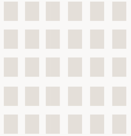 Soft taupe squares on a warm cream background from the Quiet Spaces collection.