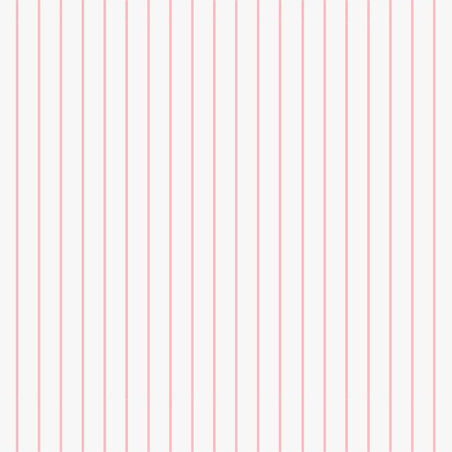 Pink Stripes pattern with delicate hand drawn pink lines on a soft cream background.