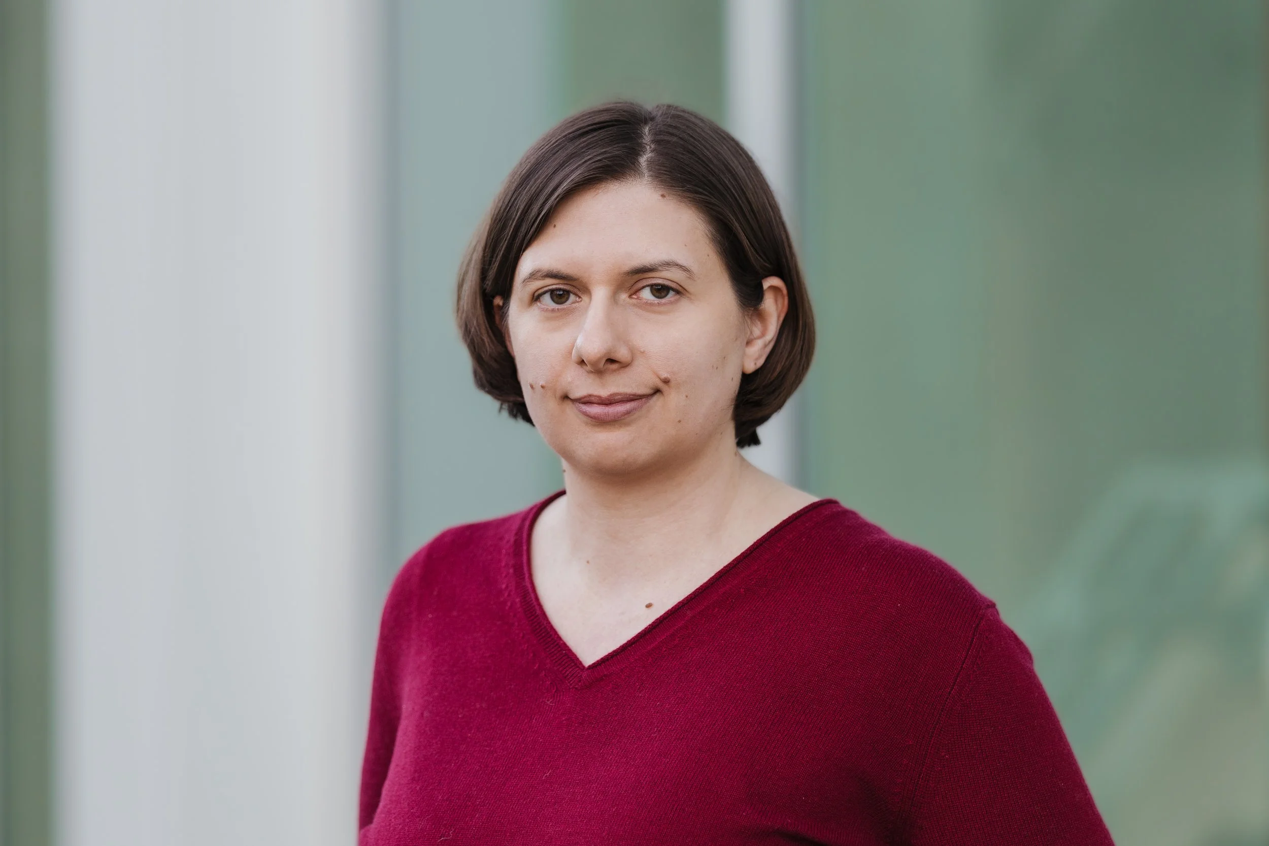 Portrait of Dr. Olivera Stojanović, founder of spacebayes