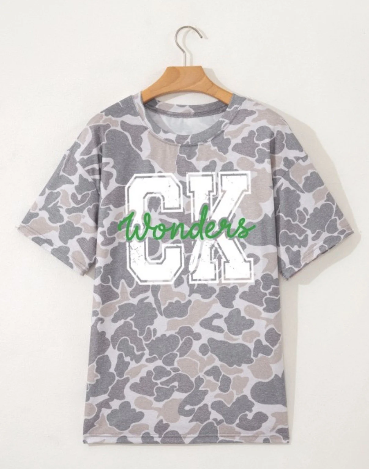 Retro Camouflage Game Day Tee