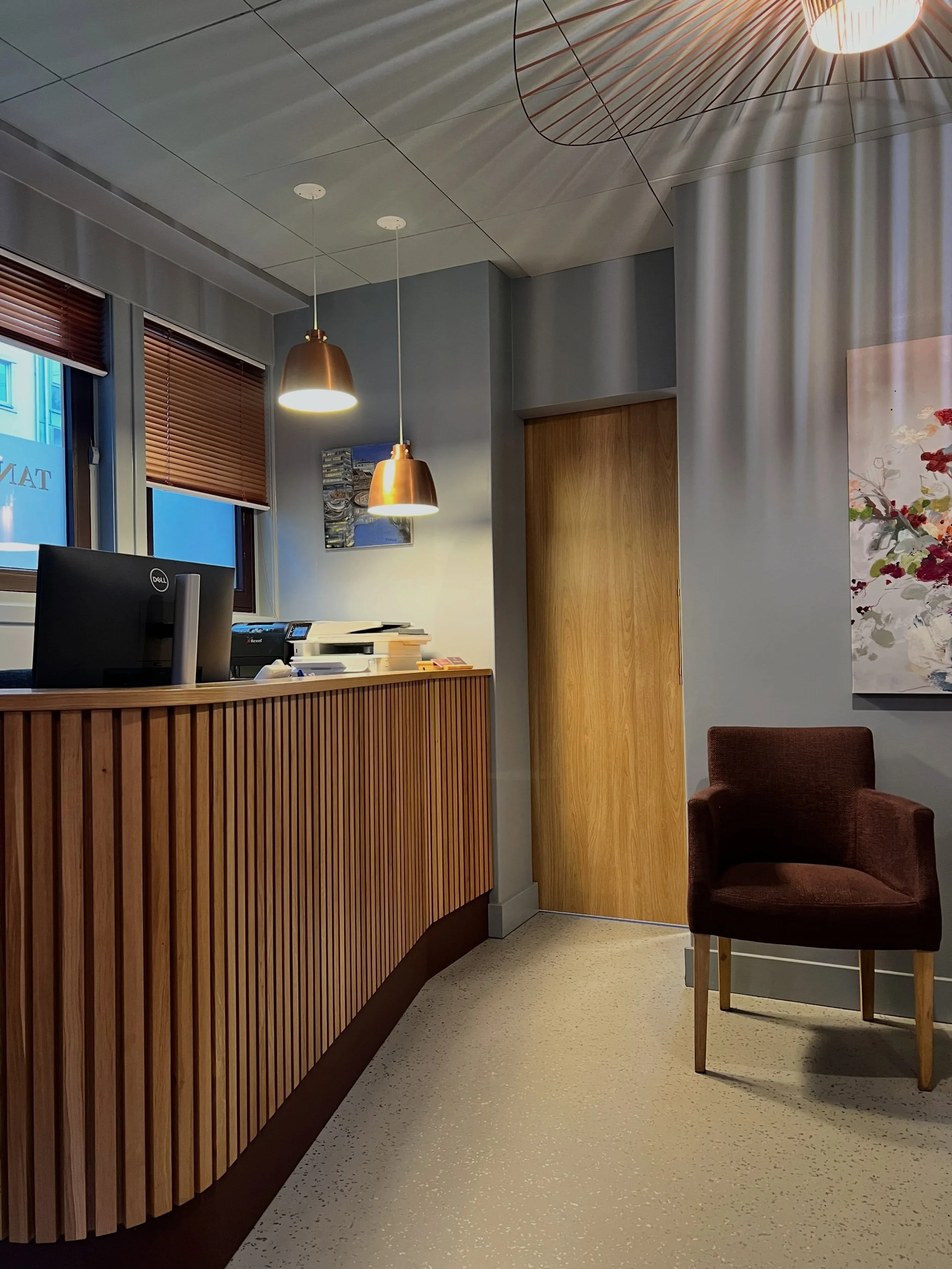 Tannspeilet tannlegeklinikk p&aring; Majorstua har f&aring;tt helt nyoppusset lokale. Her vil du f&oslash;le deg trygg og ivaretatt med varme materialer og delikate farger som oppfattes rent, men ikke sterilt og samtidig er en god arbeidsplass for ta