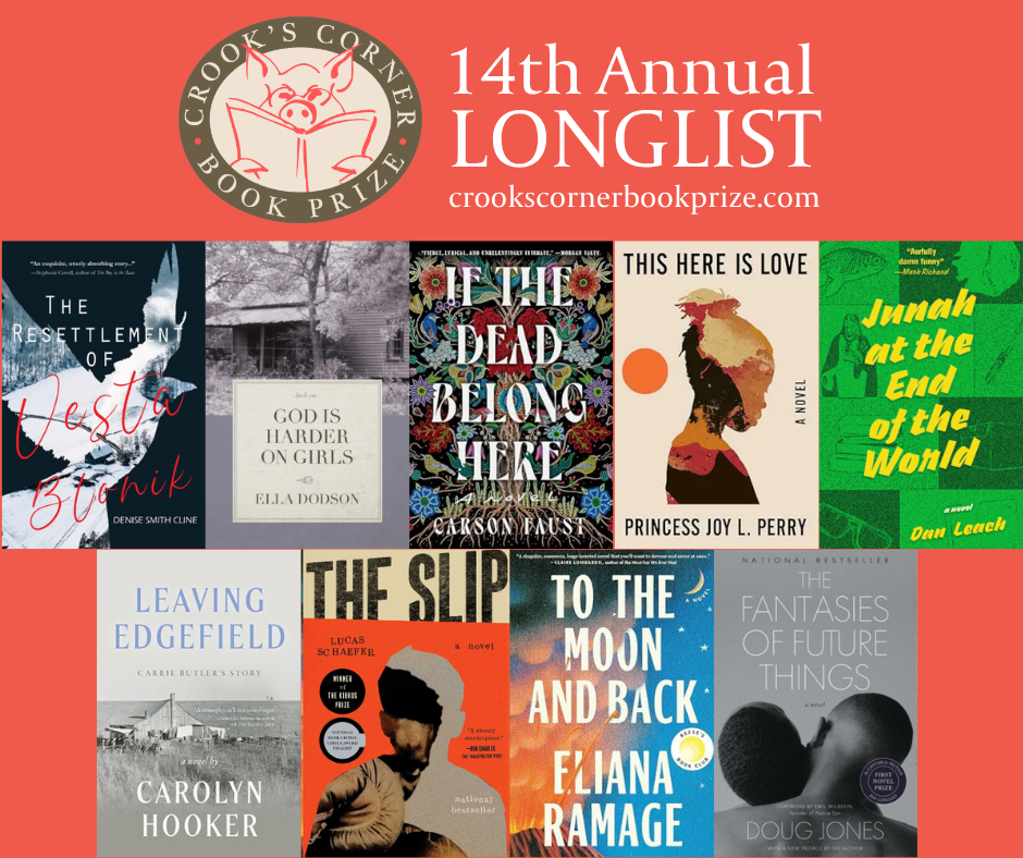 Crooks Corner Book Prize Longlist Announced