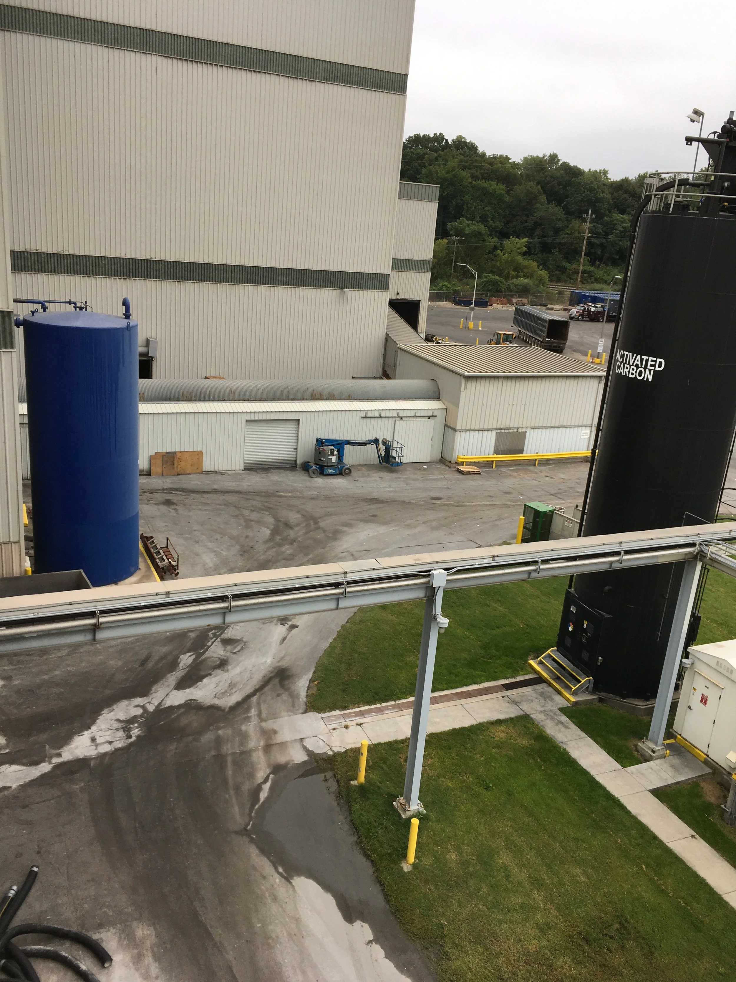 Photo 8 - Unit 3 Boiler & APC Expansion Area from West Overhead