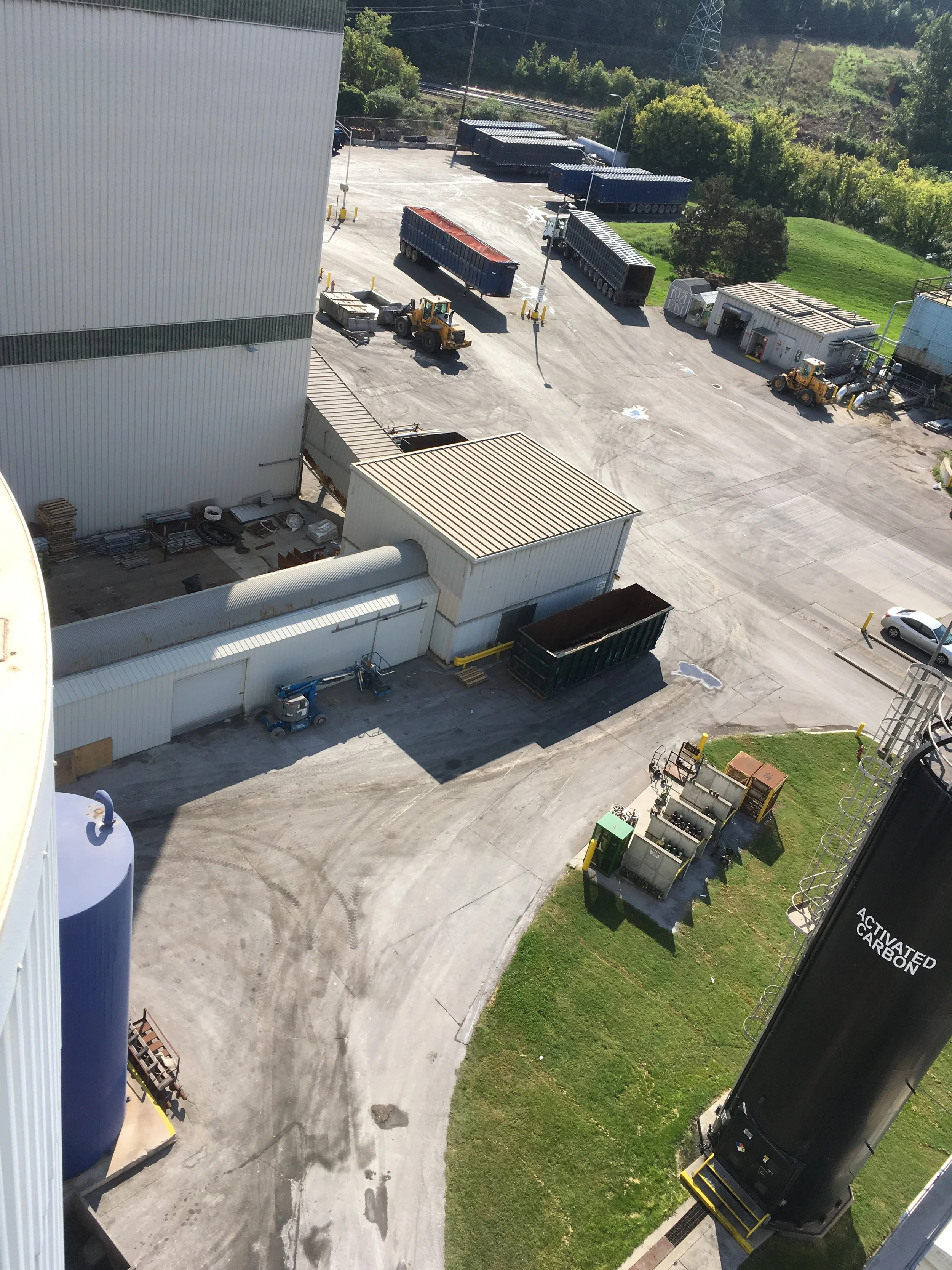 Photo 9 - Unit 3 Boiler Expansion Area from Overhead