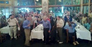 GBB dinner celebrating Harvey Gershman's award.