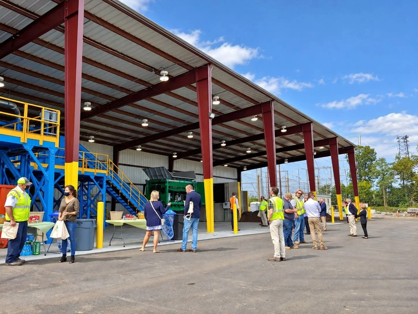 Prince William County compost facility at its 2020 opening