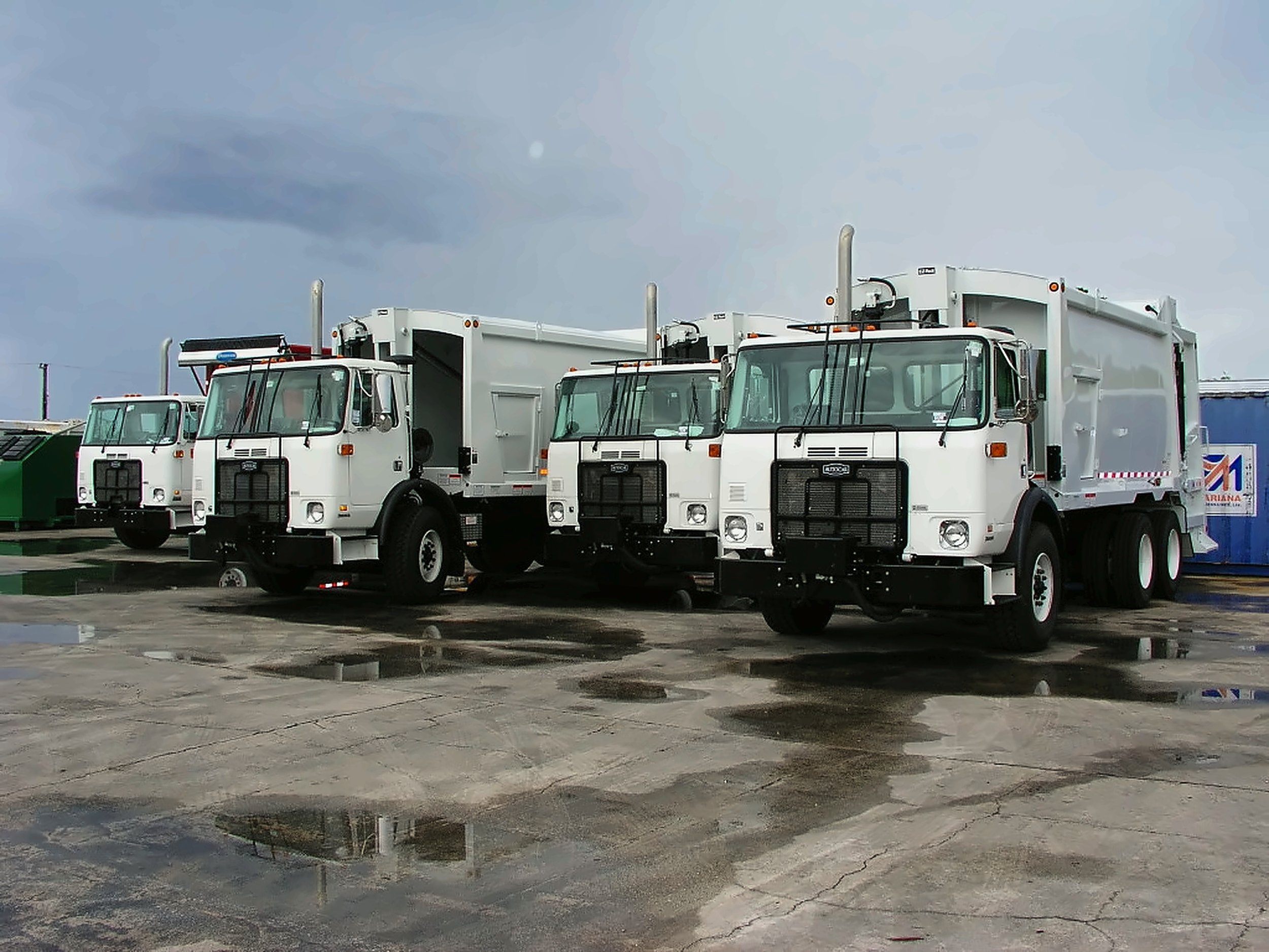 Fleet of new collection trucks for Guam Solid Waste Authority