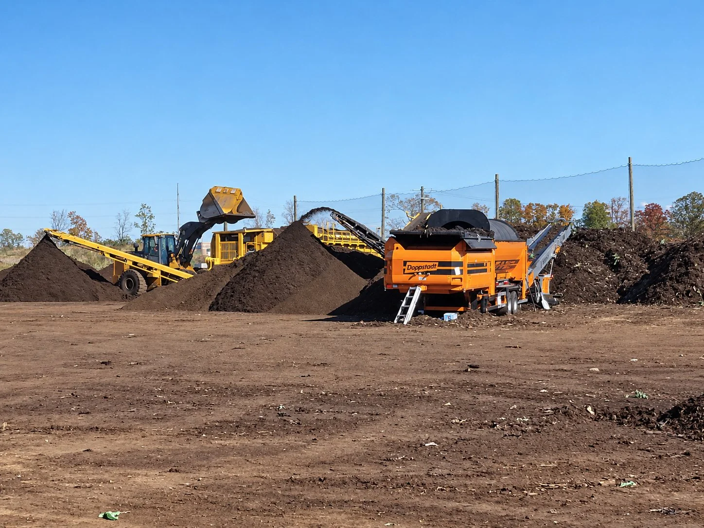 Prince William County compost facility, November 2021