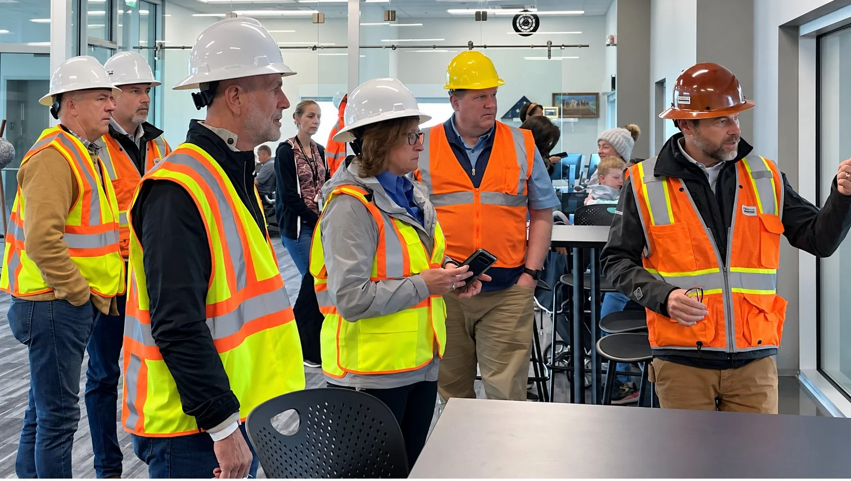Touring the Wasatch mixed waste processing facility