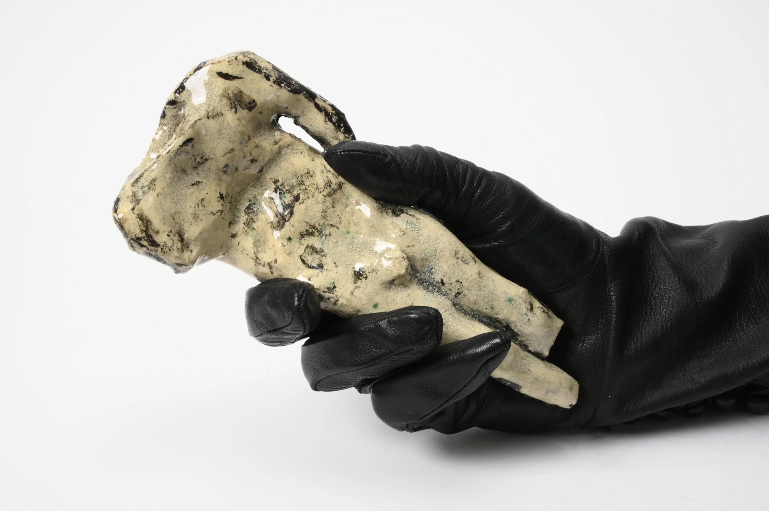 untitled, 2026, glazed ceramics, 4x8x17 cm