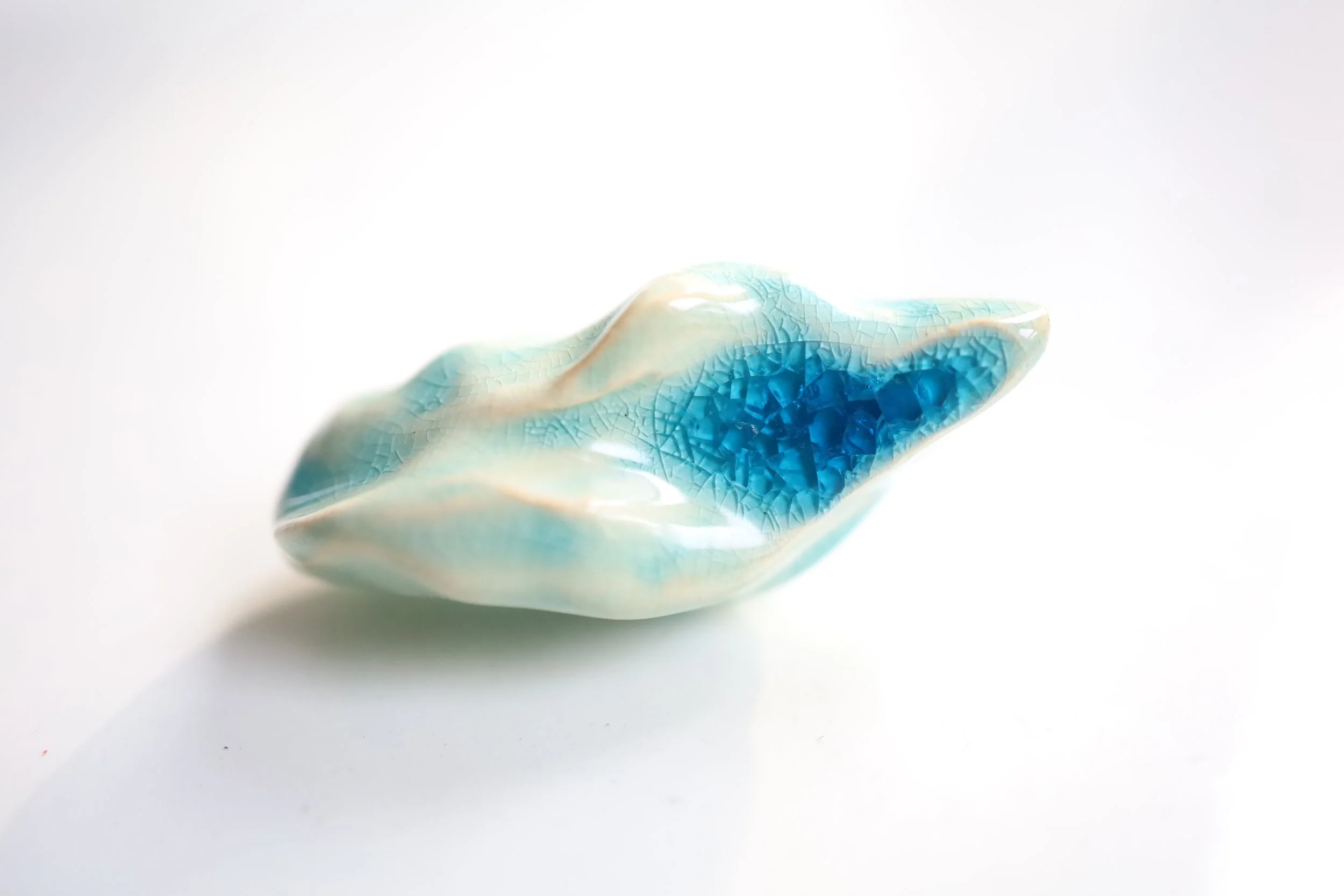 untitled, 2026, glazed ceramics, 3x3x7cm