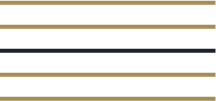 Close-up of several pencils on black background with gold accents to depict brand icon