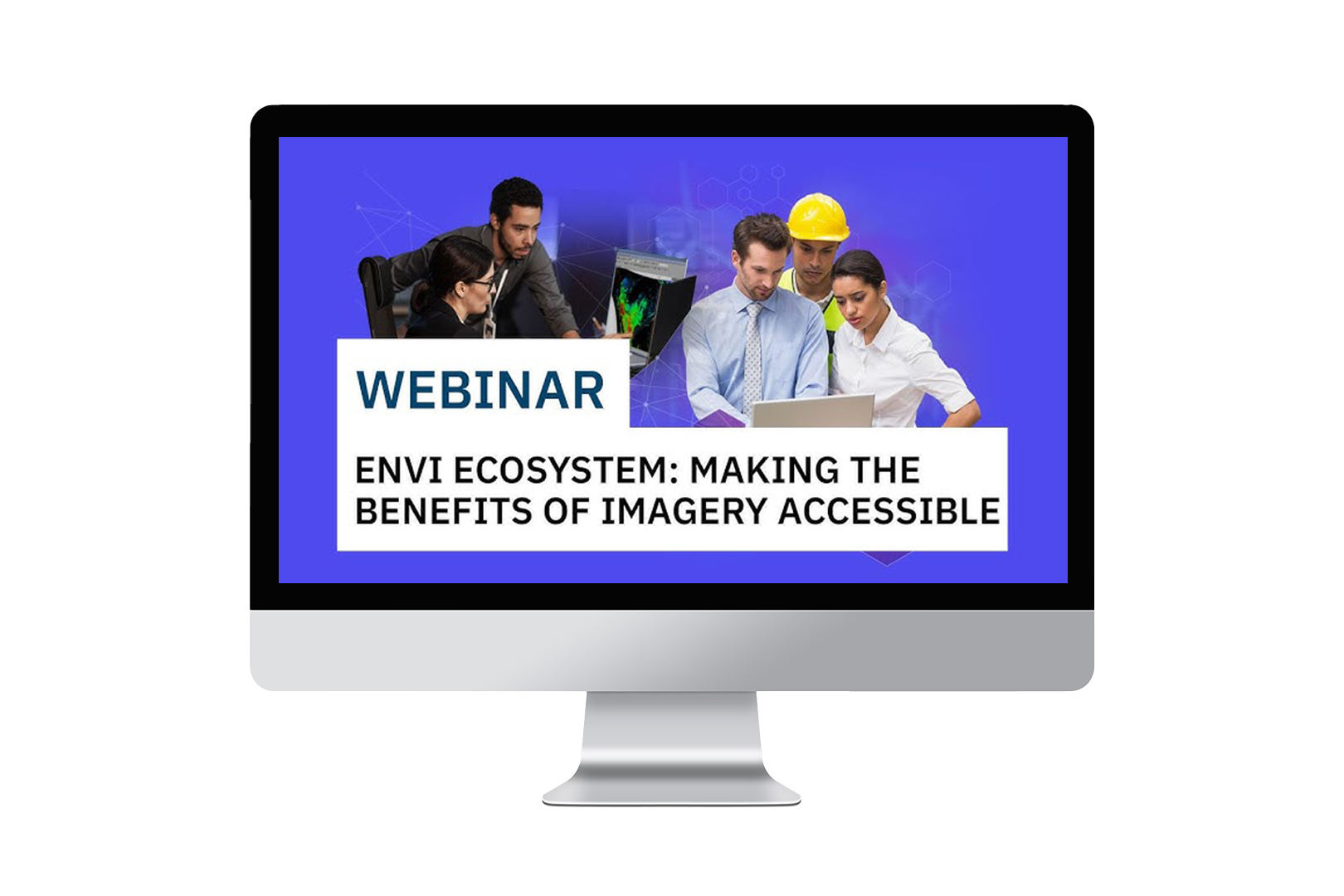 Thumbnail image of ecosystem webinar recording on monitor.