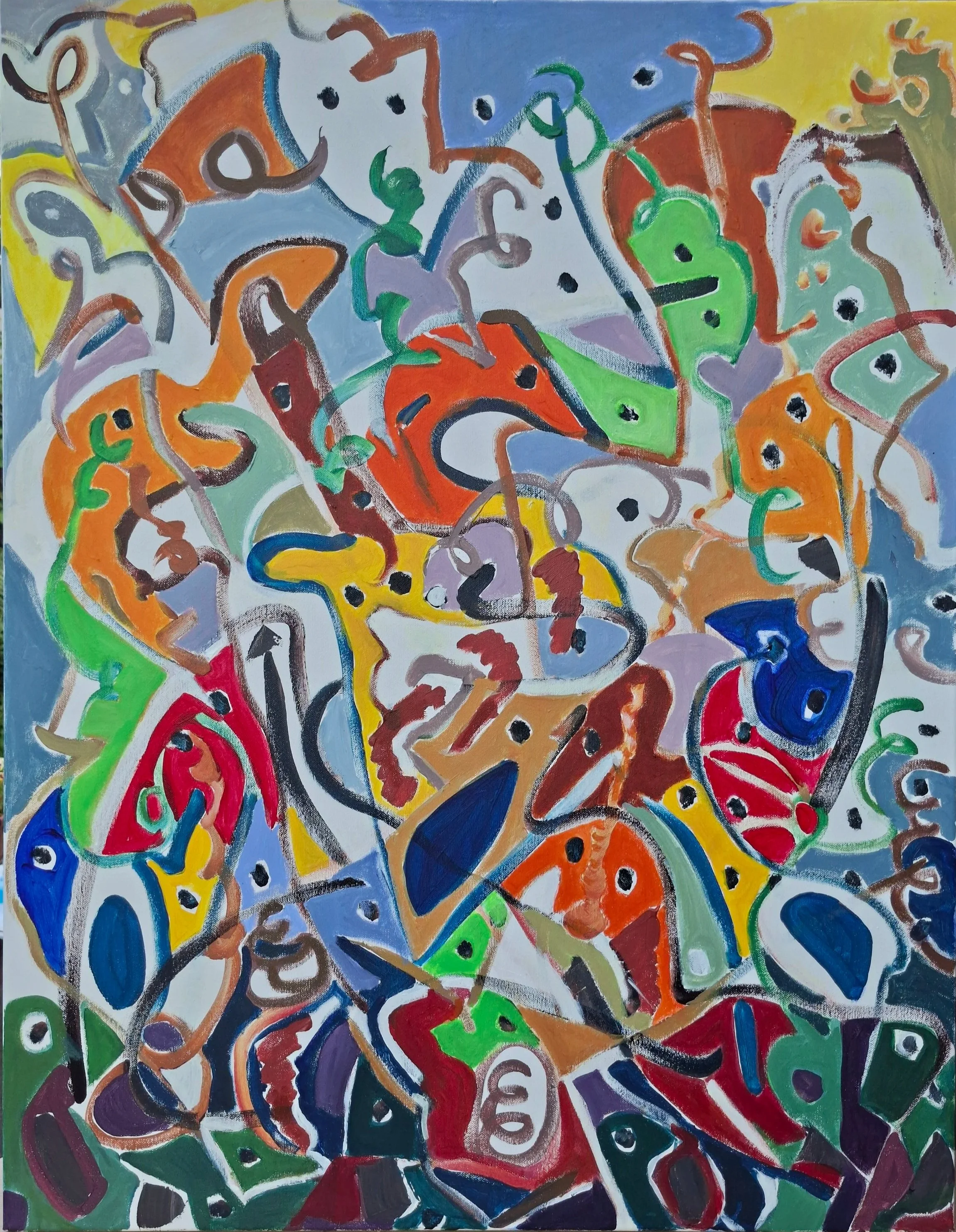 17. Le petit peuple de la forêt (70x90)