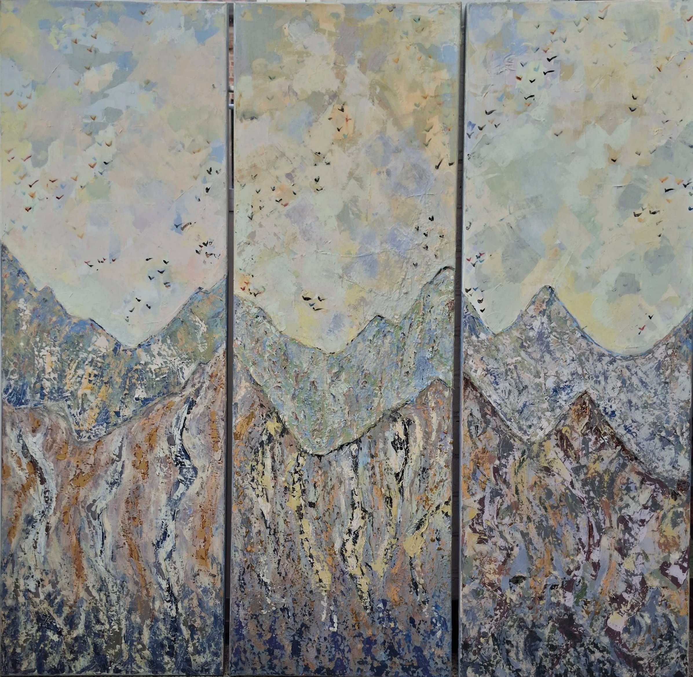 24. Les montagnes aux oiseaux (120x120)