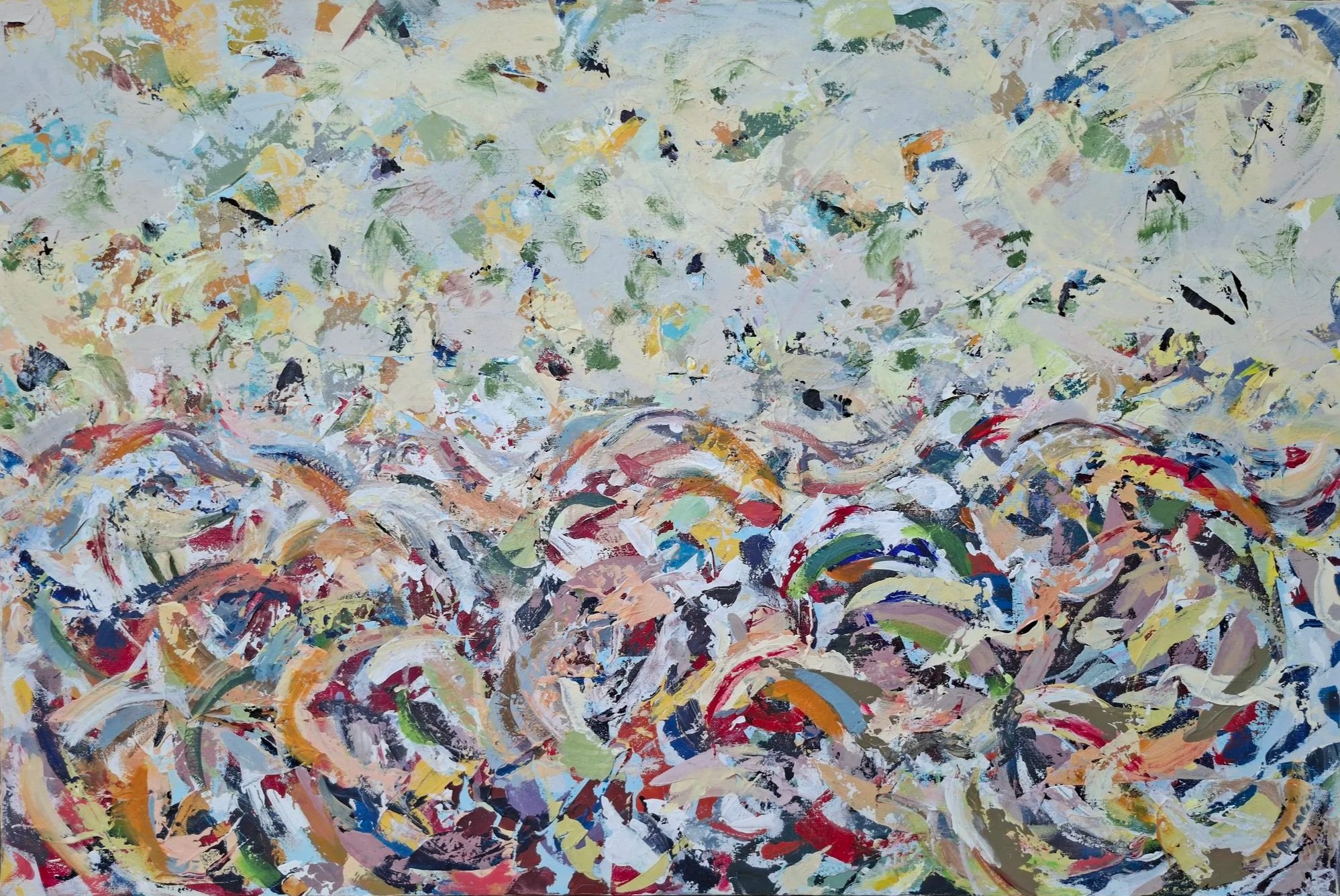 54. Les flots (60x90)