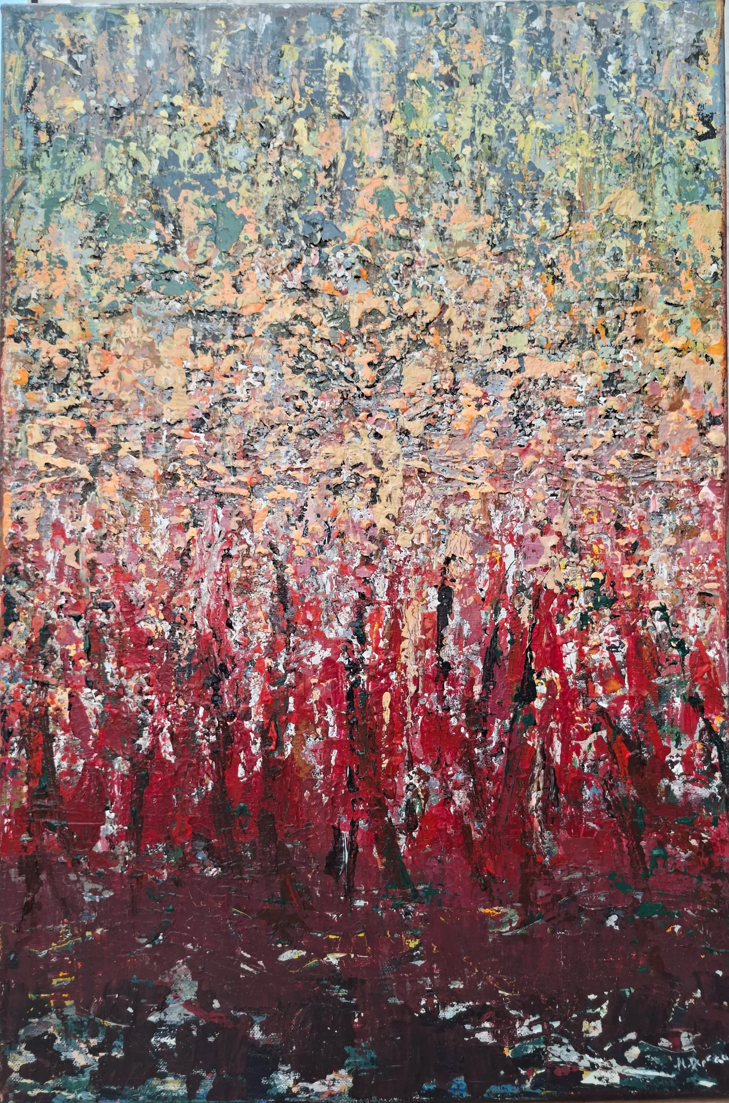 37. La forêt brûle (40x60)