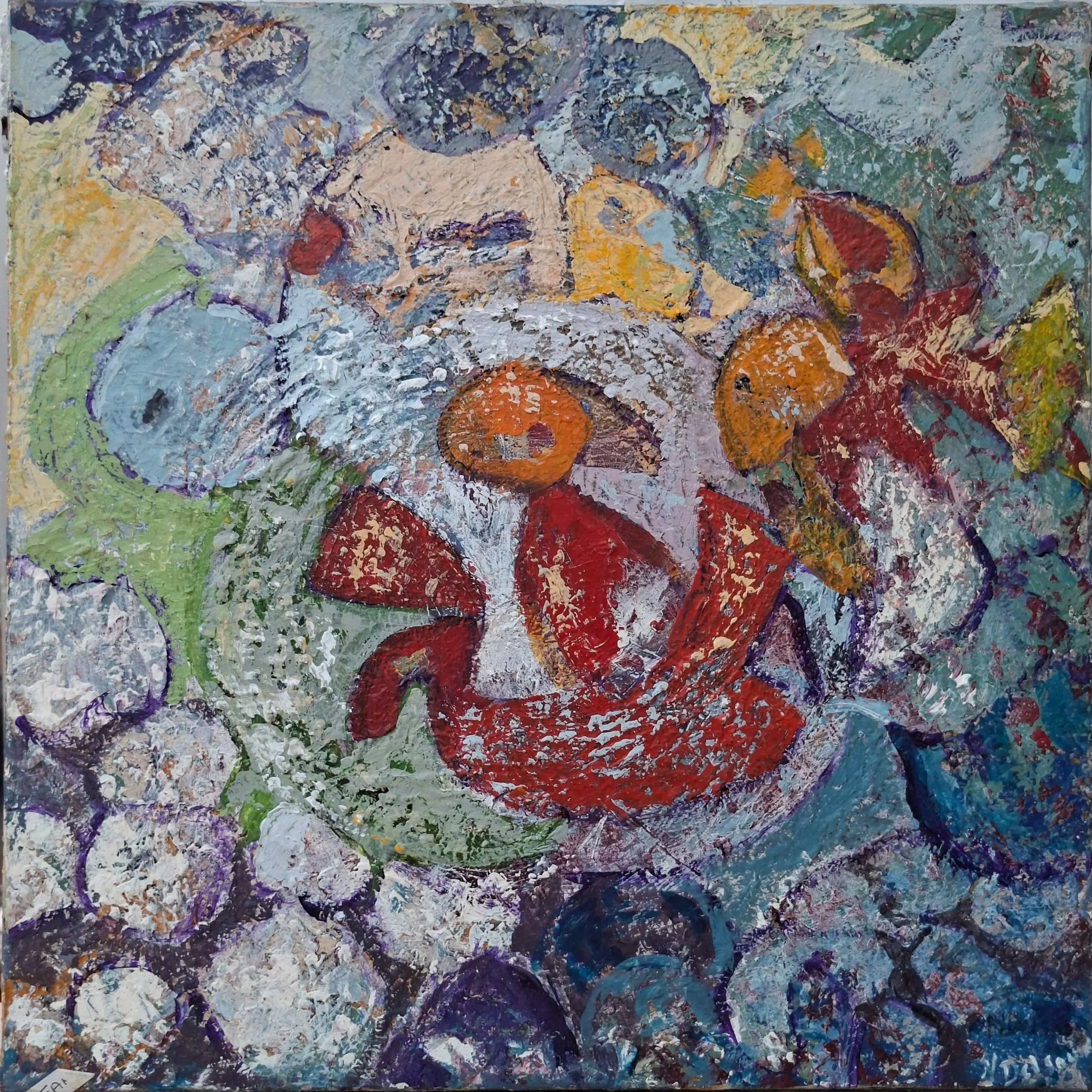 50. Rêve d'enfance (40x40)