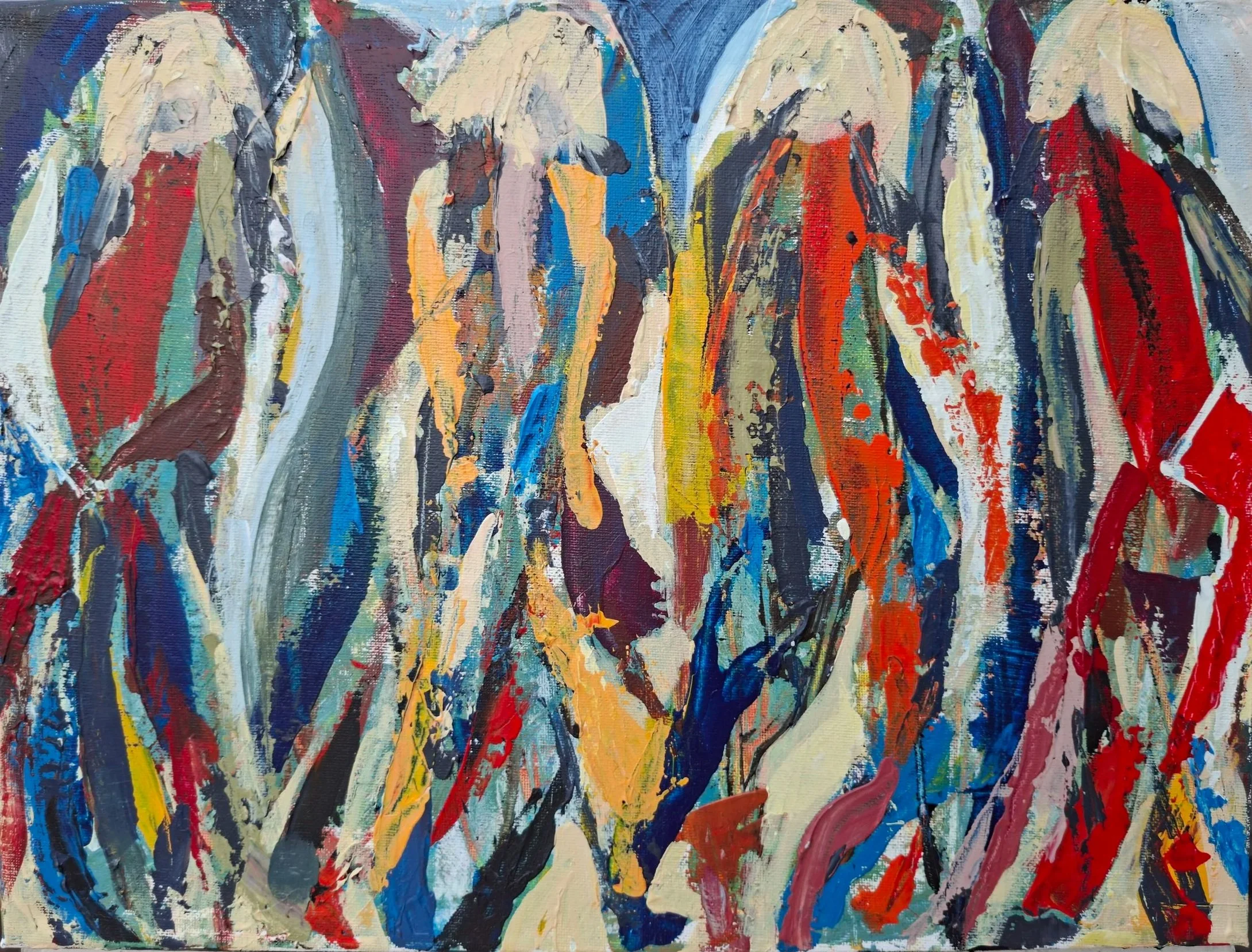 59. Ils marchent (40x30)