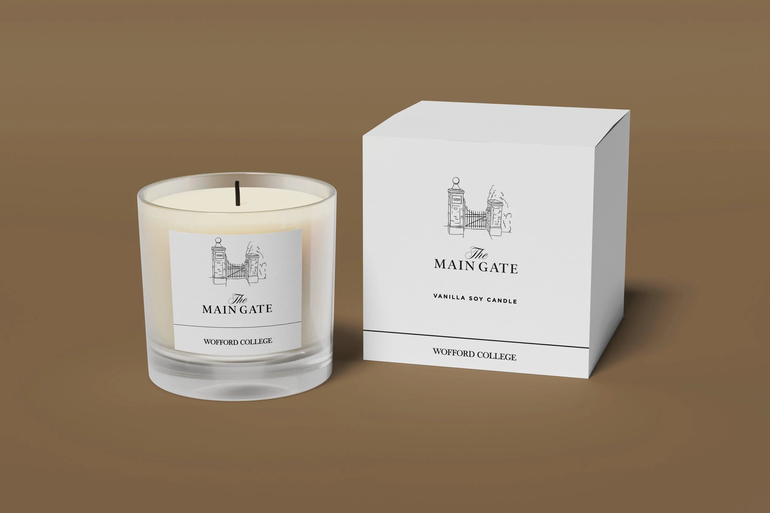 Wofford College Candle
