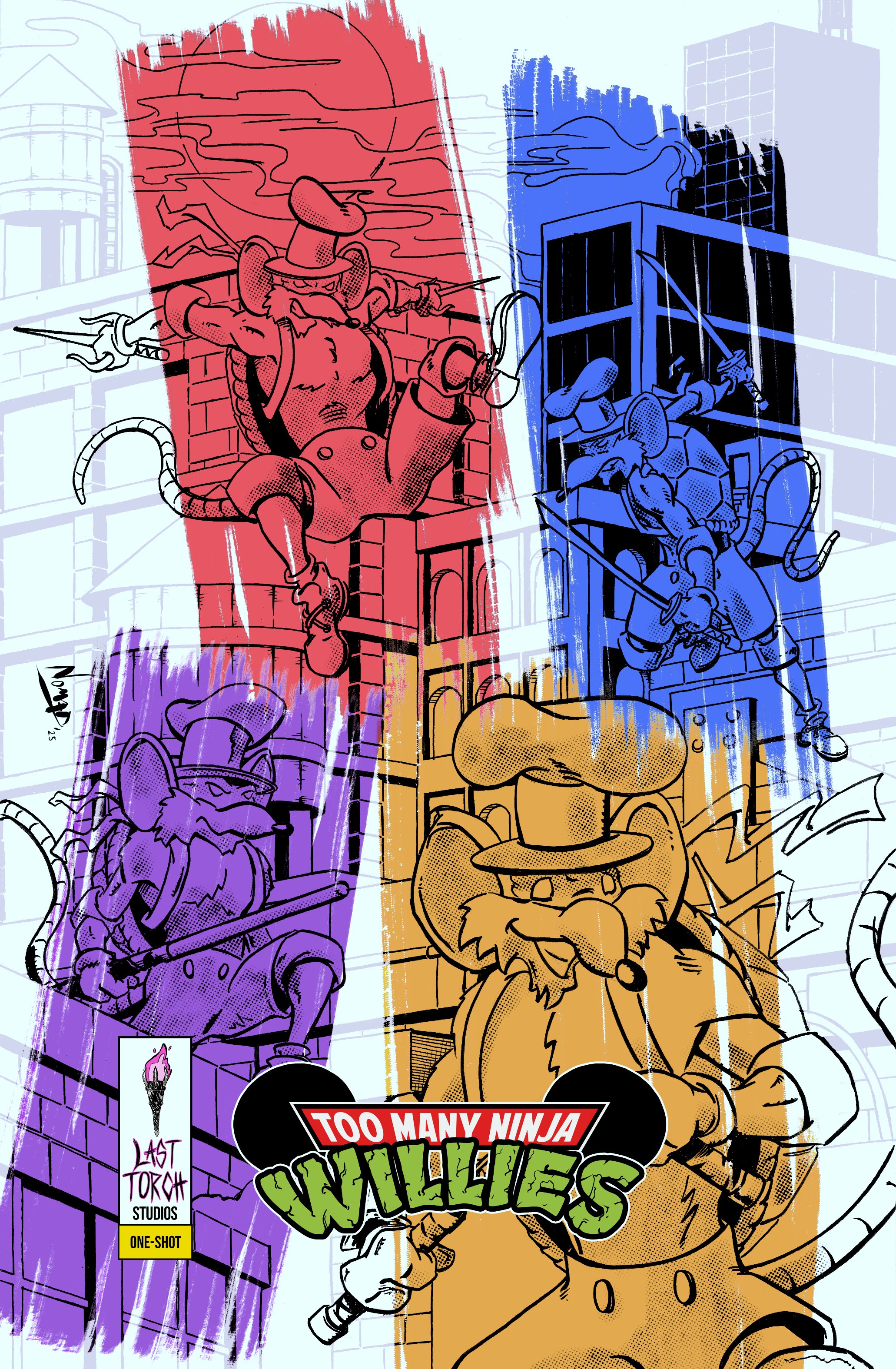 Too Many Ninja Willies Cover