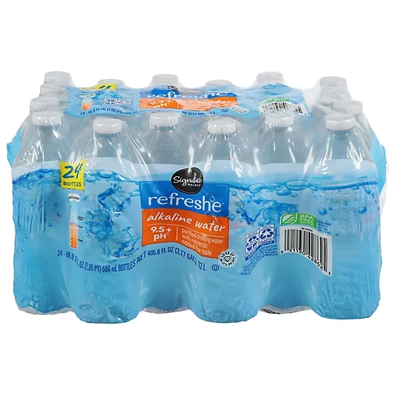 Signature Select  Refreshe Alkaline Water 16.9oz. Pack