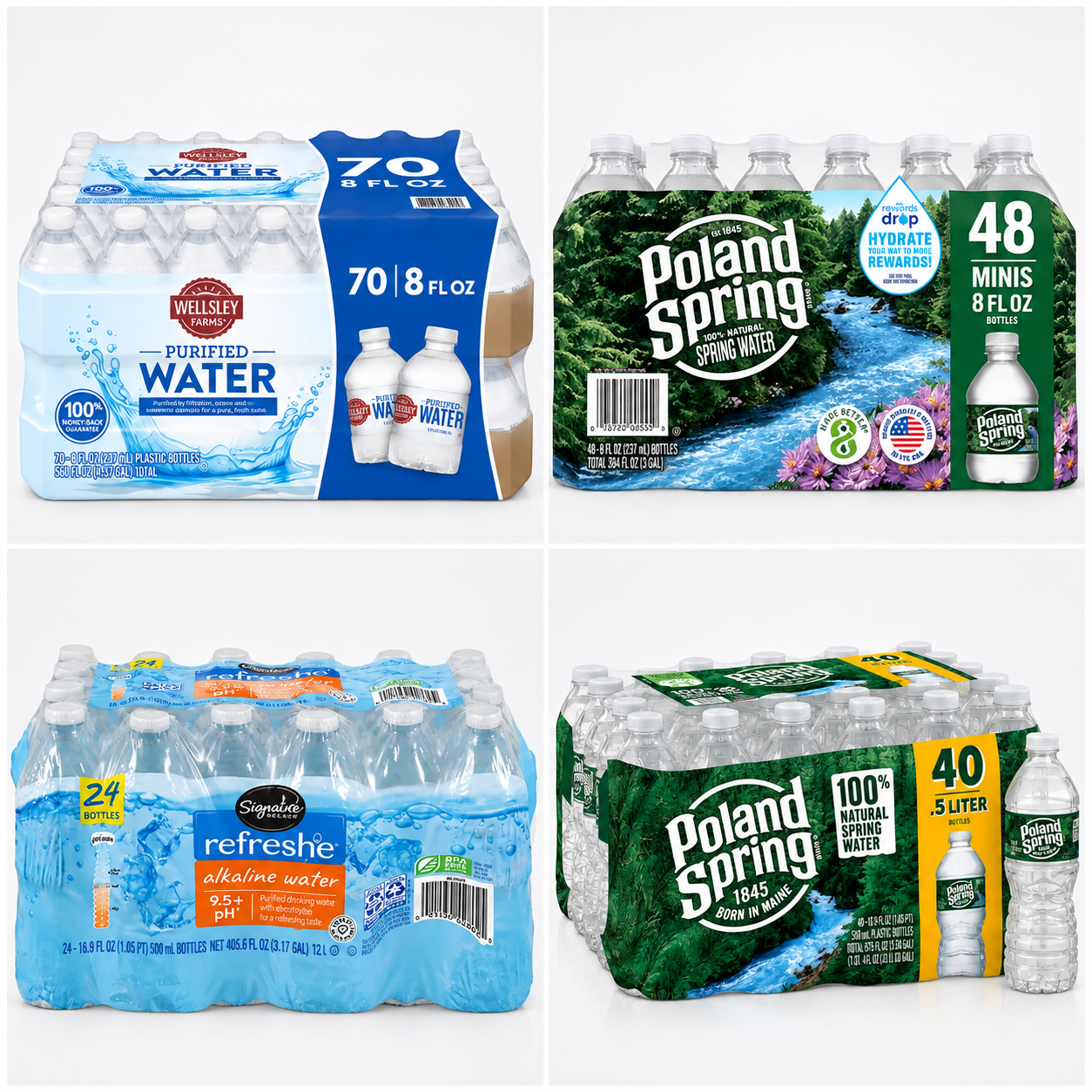Bottled Water-Packs