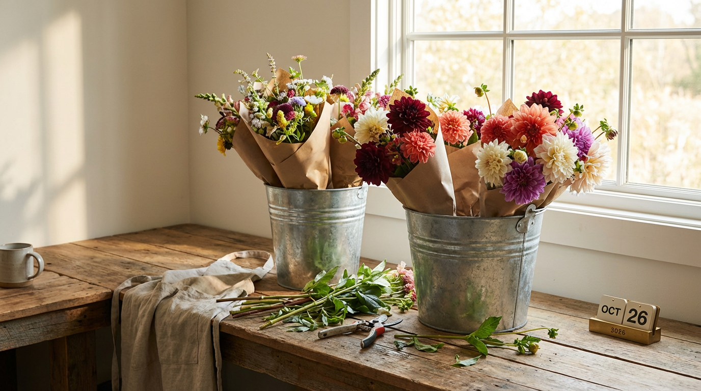Seasonal Bouquet Design