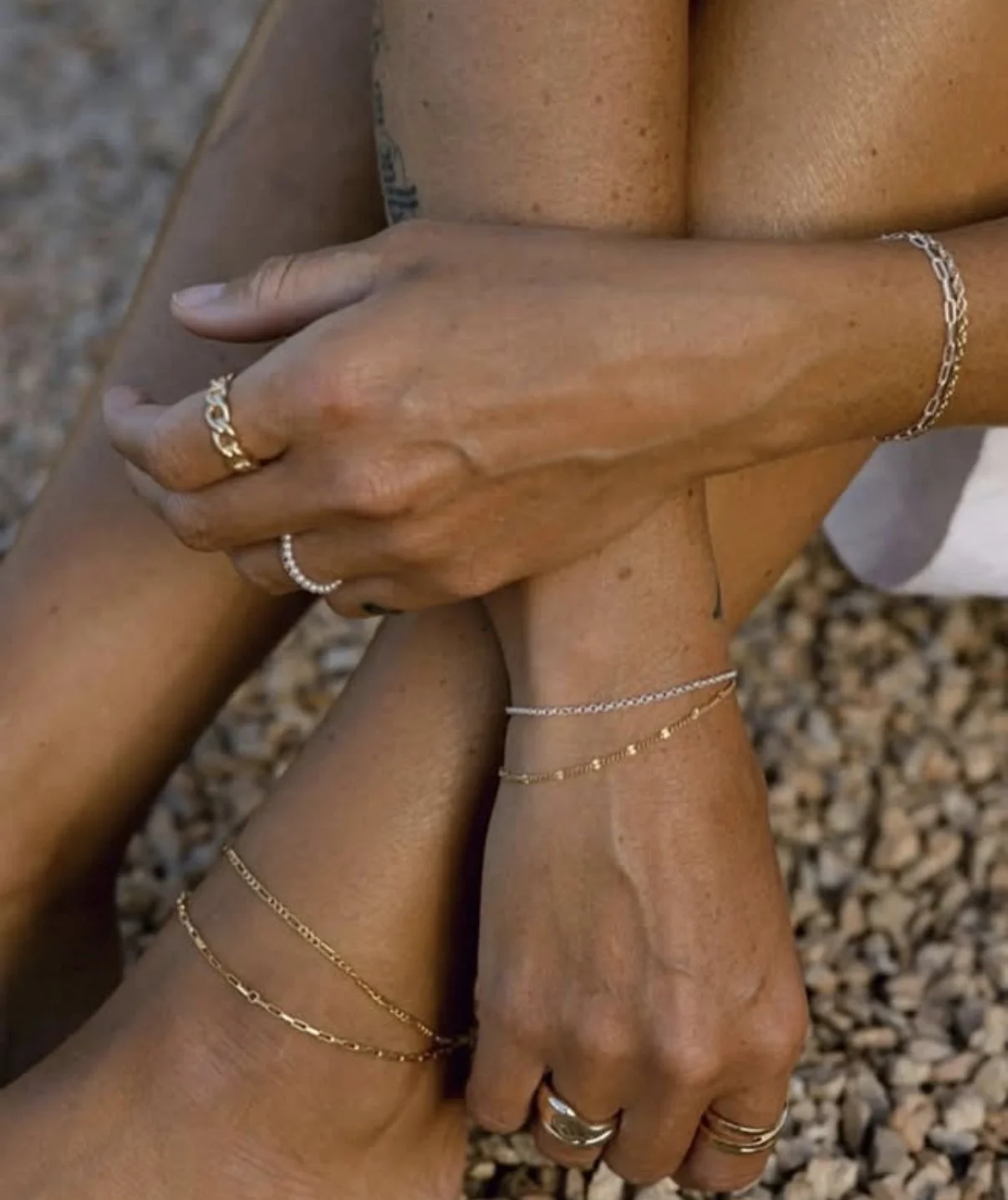 Golden Links Permanent Jewelry
