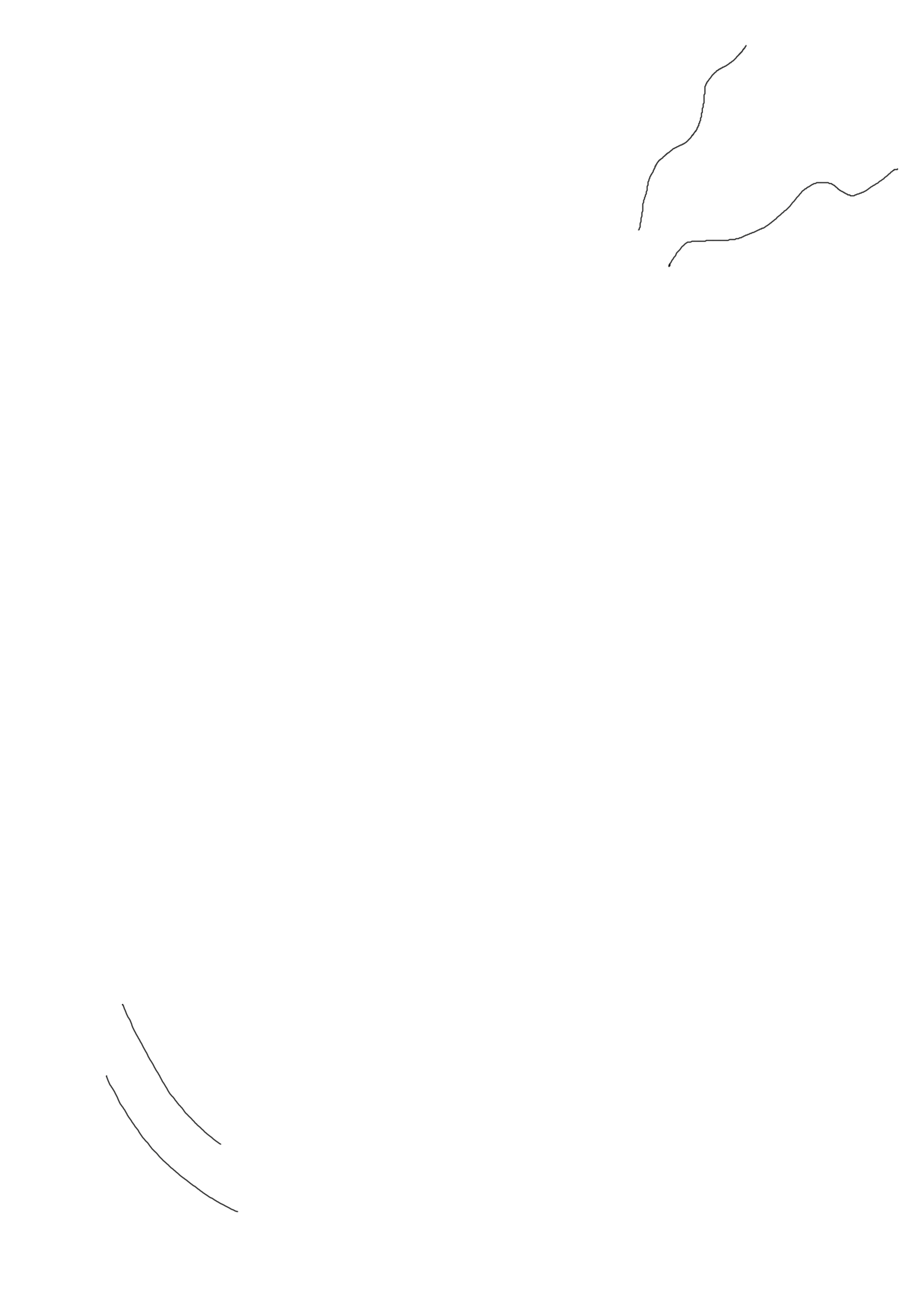 White line drawing of a ribbon banner with text supporting local film makers, with small film reels and shooting arrows surrounding it, on a black background.