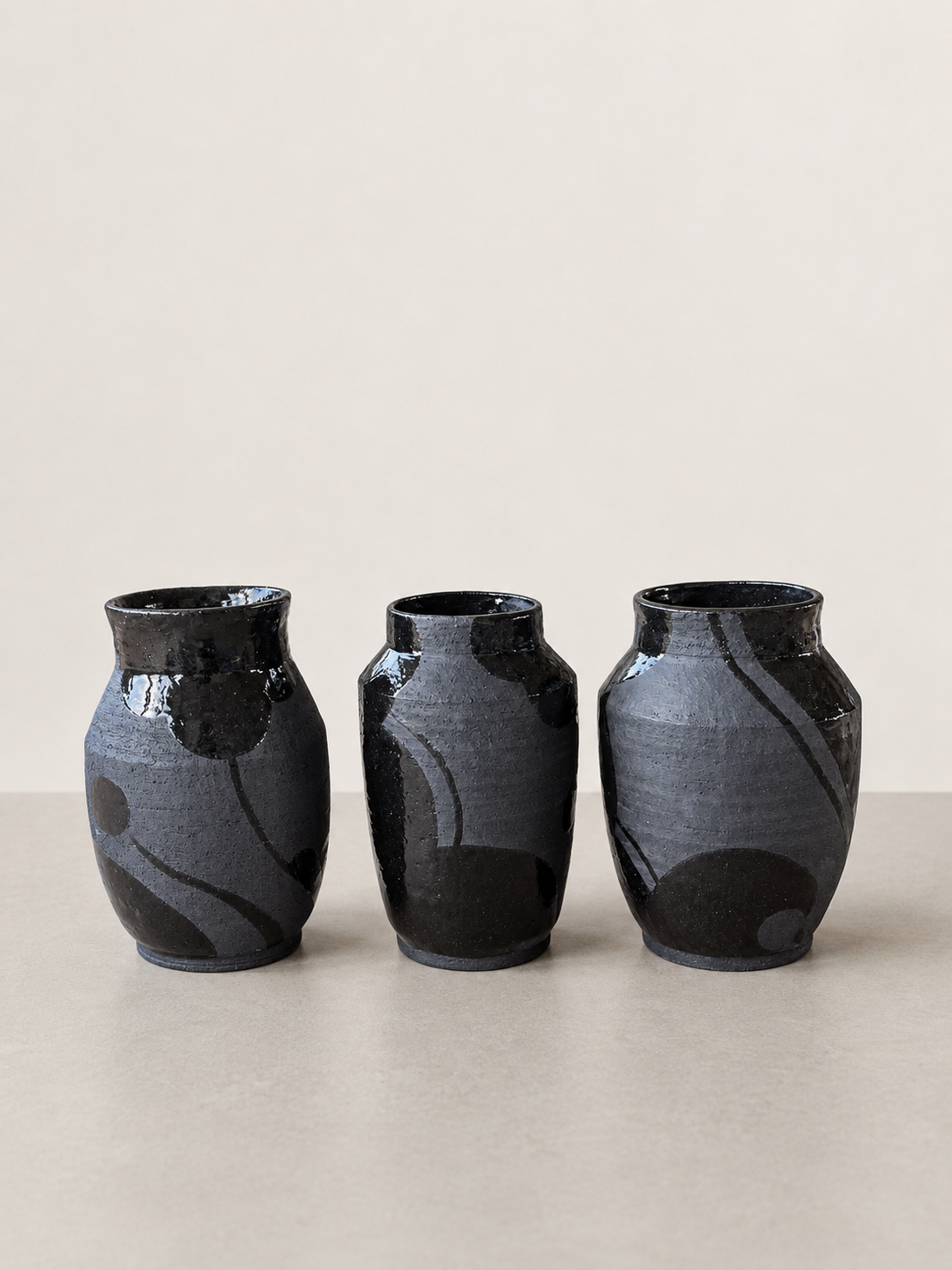 Black on black collection