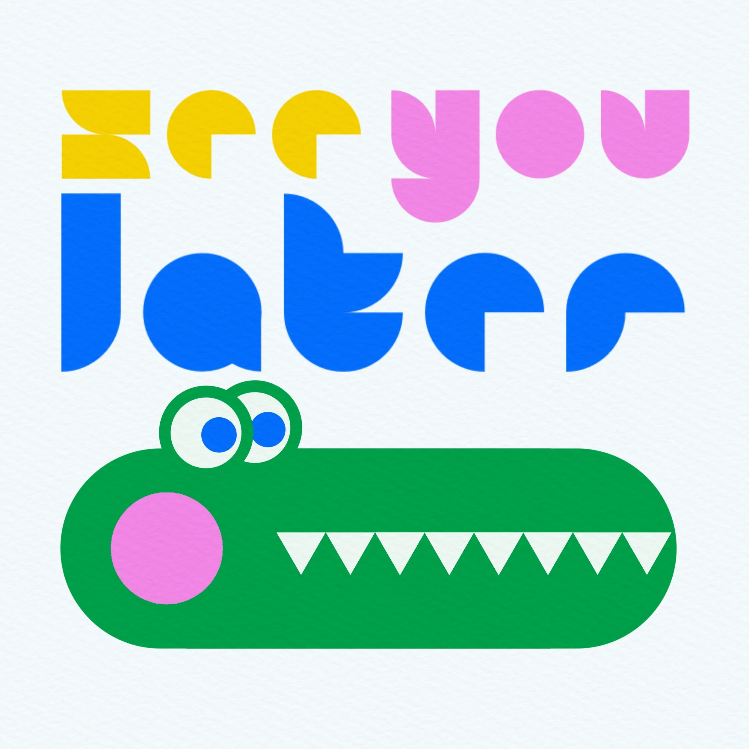 Colorful abstract shapes with the words 'good,' 'better,' and 'best' in yellow, pink, and blue fonts on a white background.