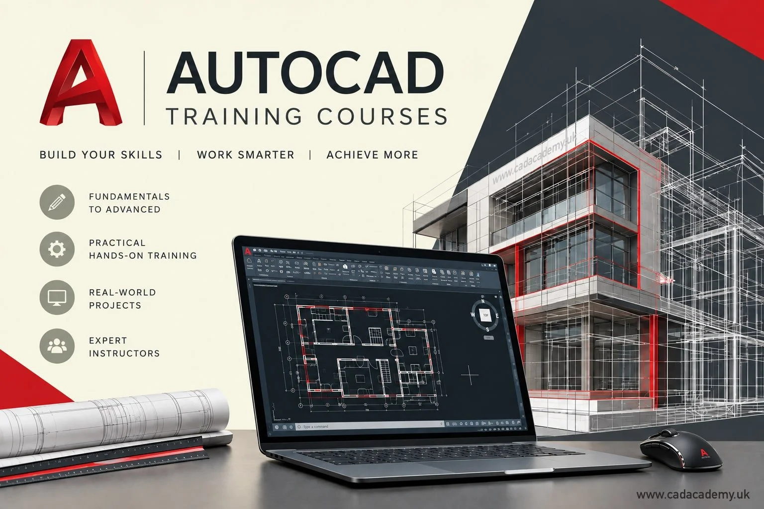 AutoCAD Training Courses poster