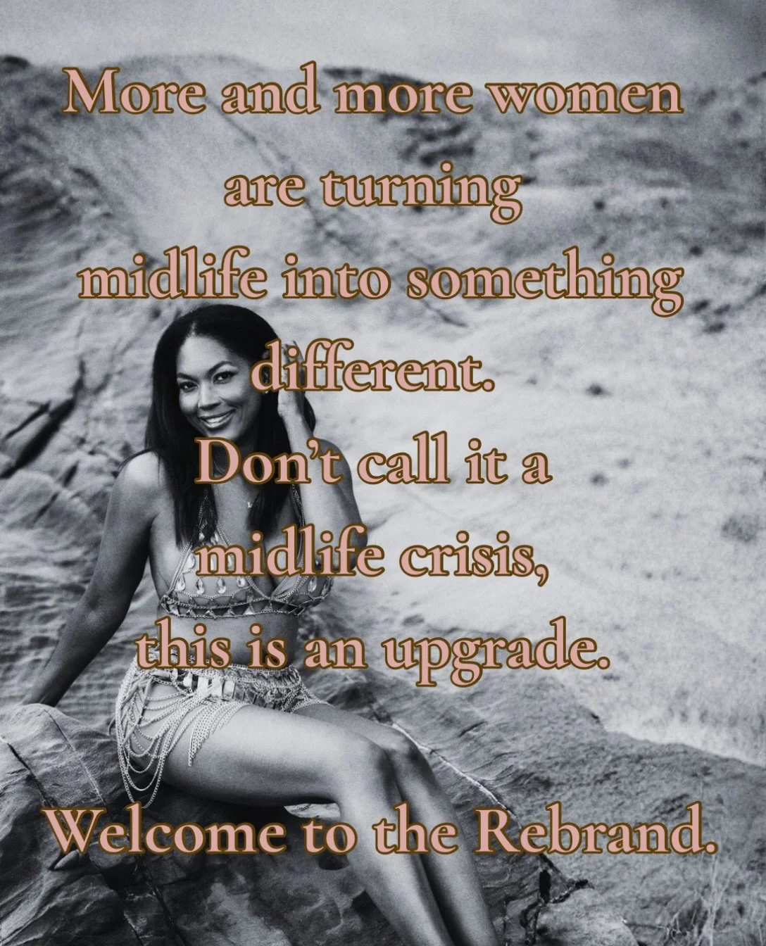 Midlife for women isn&rsquo;t a crisis. It can be a rebrand. 
An upgrade. Things are just starting to get good.

@divorced_and_dating_pod 
@xoyourmichelle 
@katbrownla