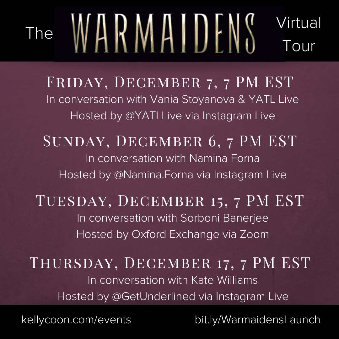 WARMAIDENS Virtual Events!
