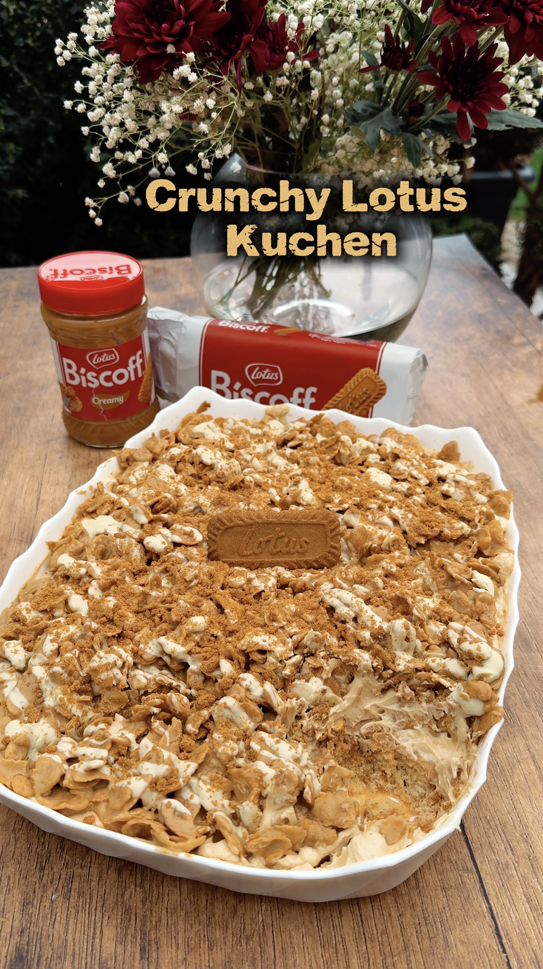 Lotus Crunch Kuchen