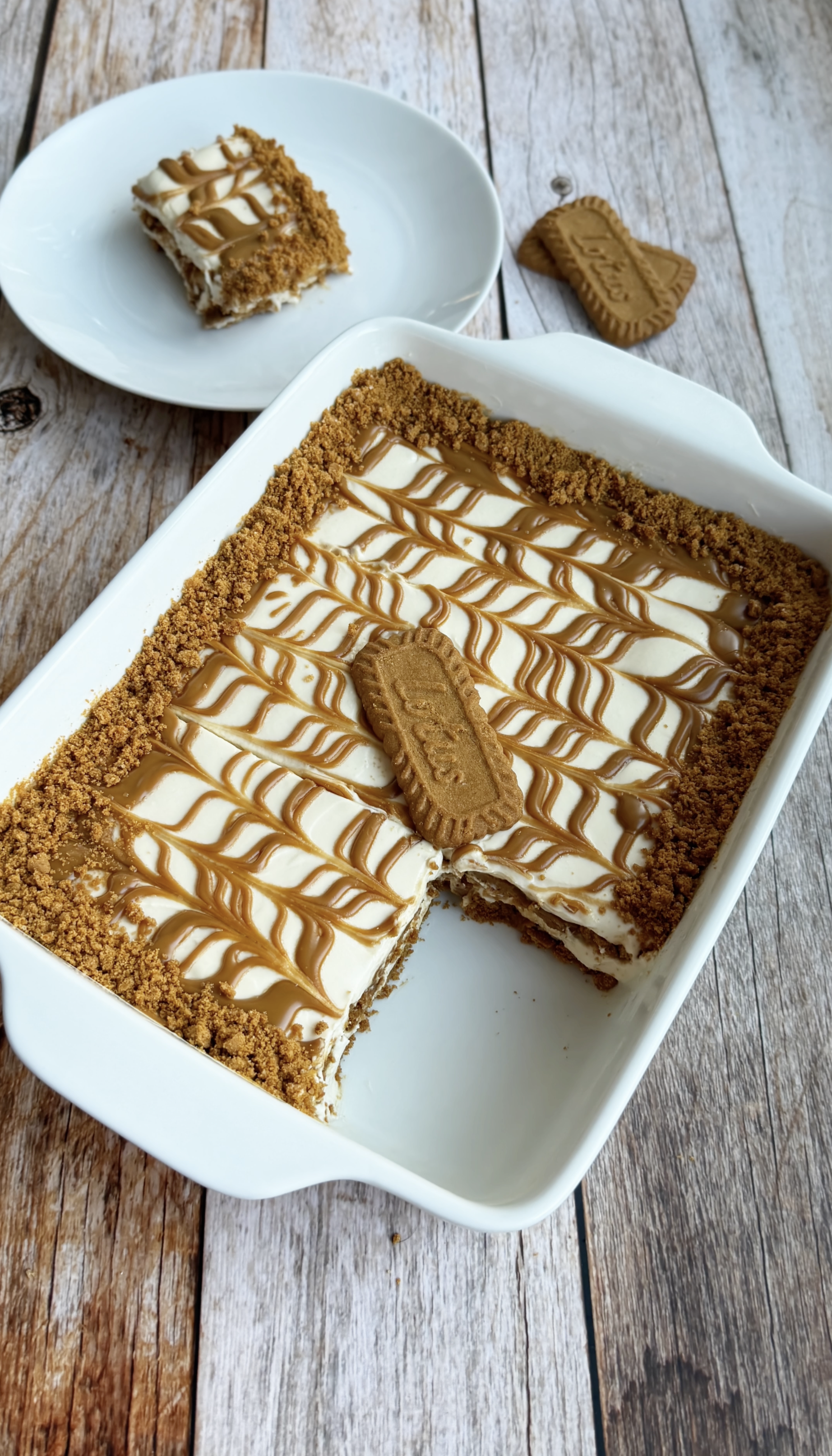 Lotus Biscoff Lasagne