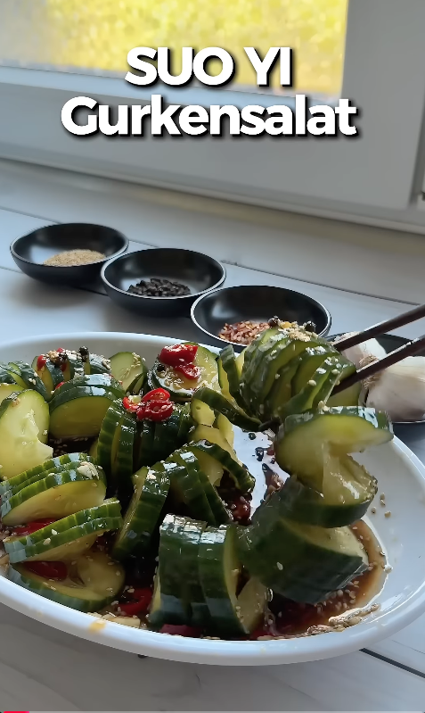 Suo Yi Gurkensalat